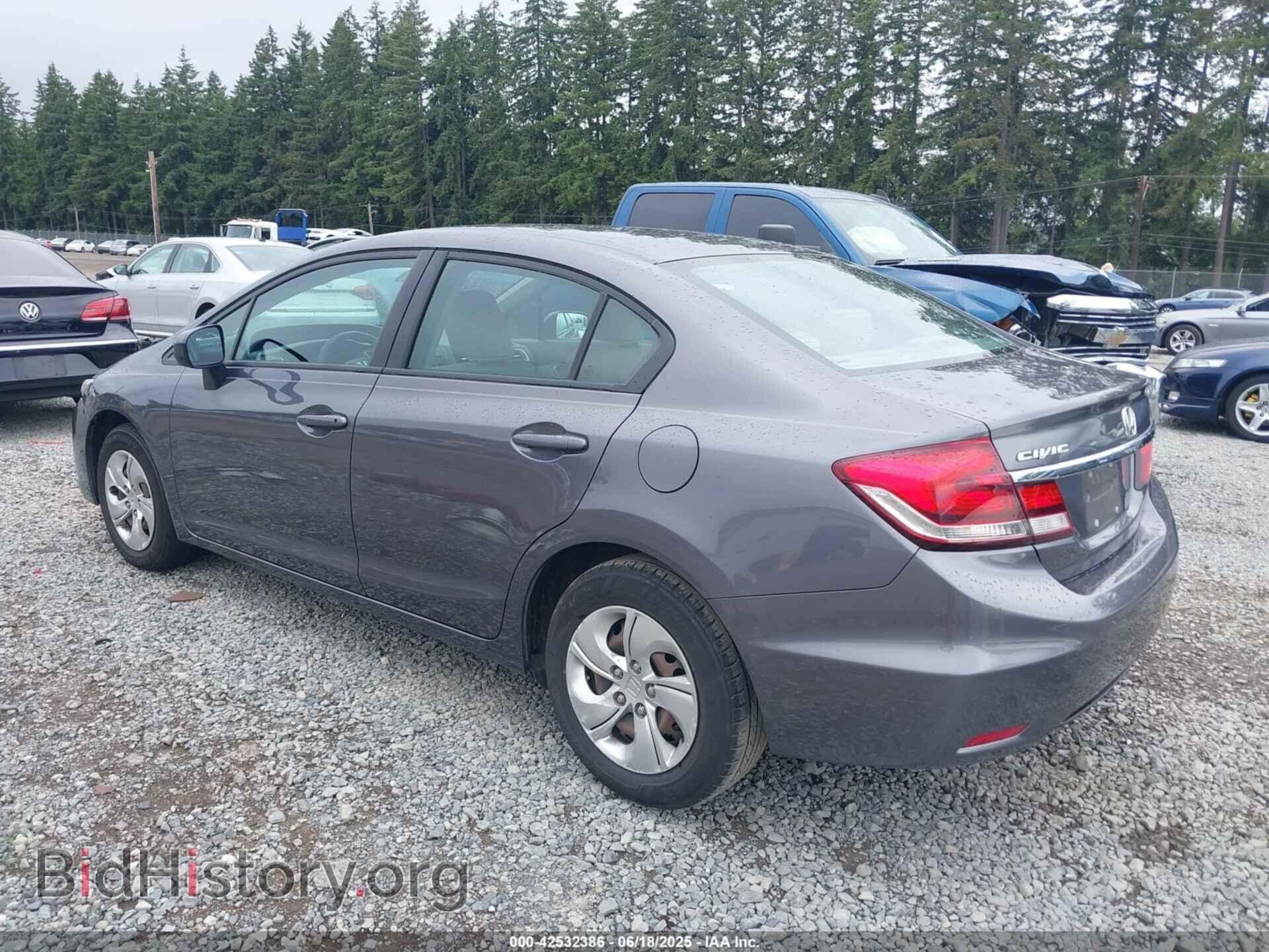 2014 HONDA CIVIC - VIN: 19XFB2F58EE209827 - Фото 3