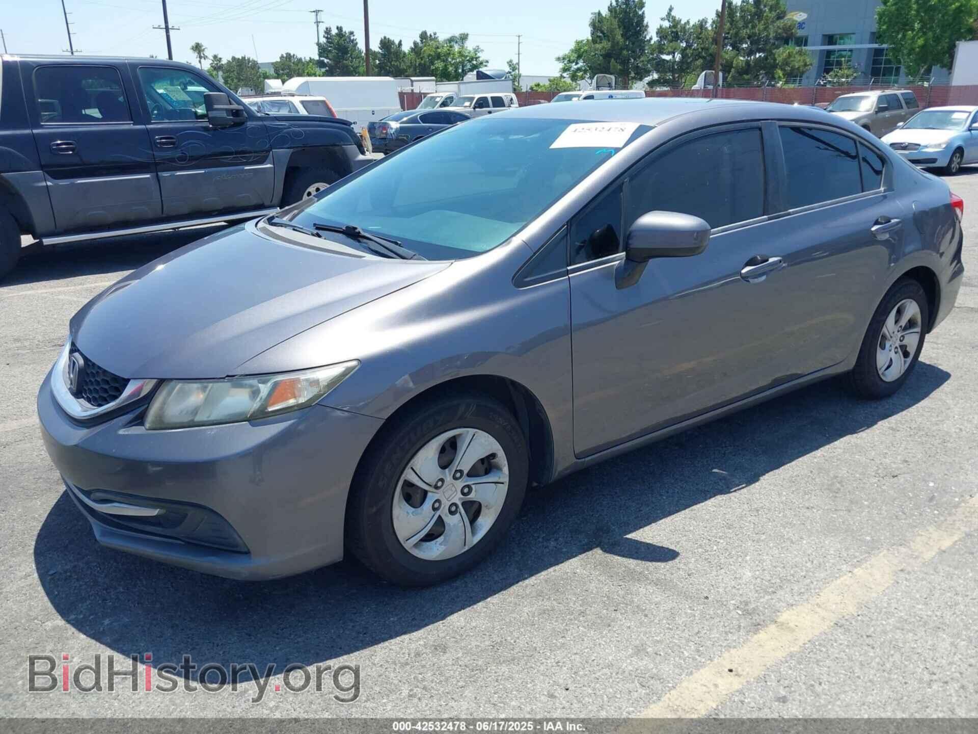 2014 HONDA CIVIC - VIN: 19XFB2F58EE020319 - Фото 2