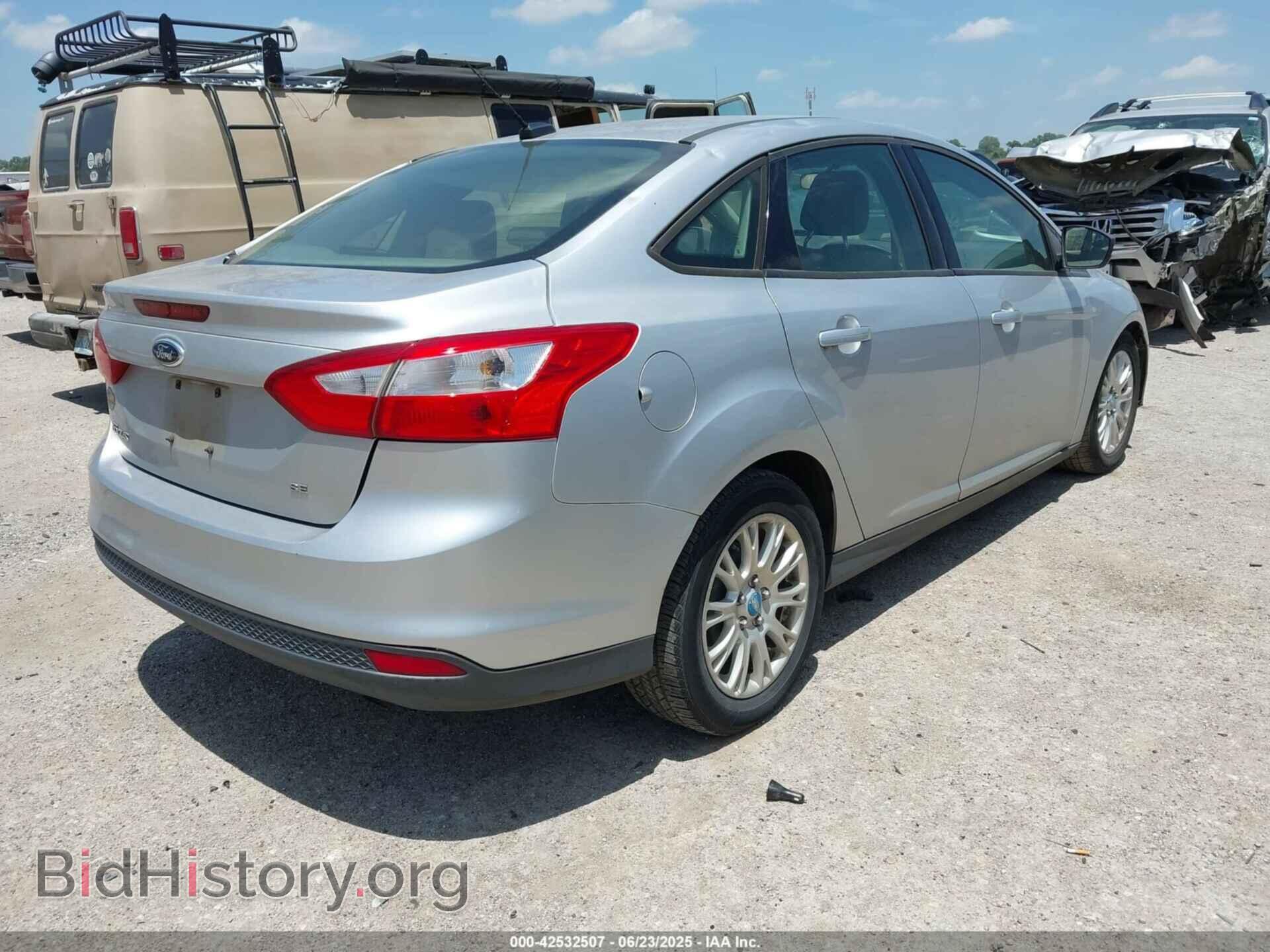 2012 FORD FOCUS - VIN: 1FAHP3F20CL186205 - Фото 4