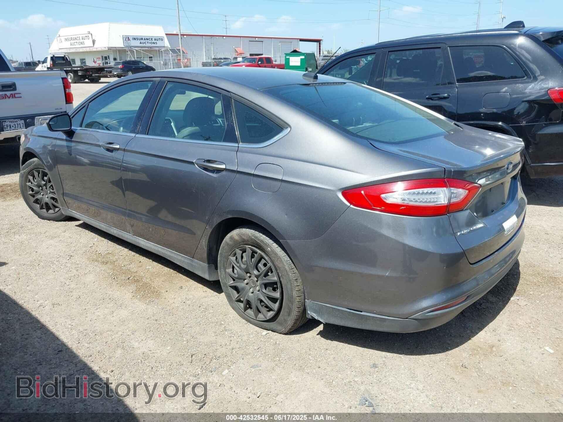 2014 FORD FUSION - VIN: 1FA6P0G75E5357683 - Фото 3