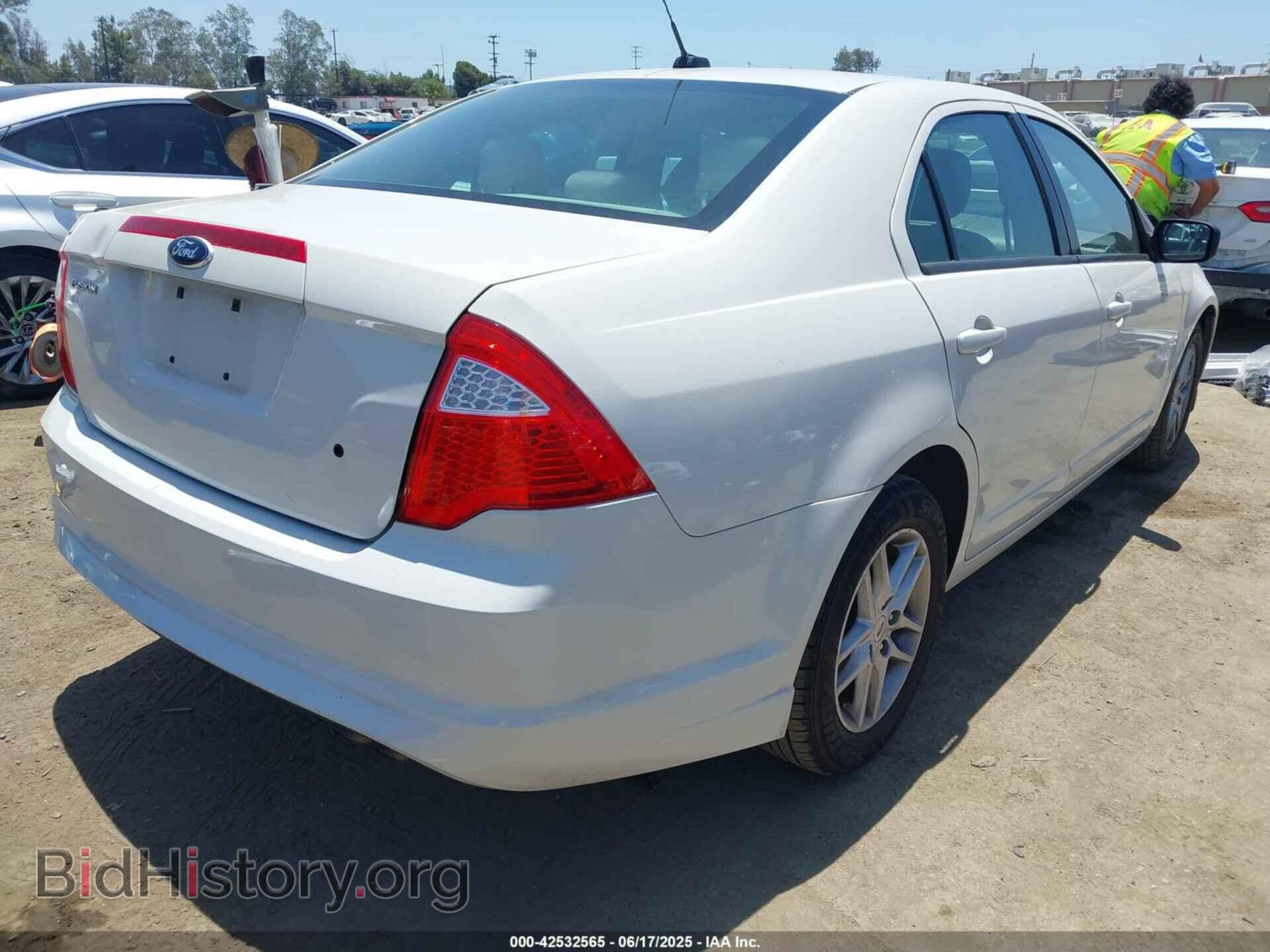 2012 FORD FUSION - VIN: 3FAHP0GA1CR380618 - Фото 4