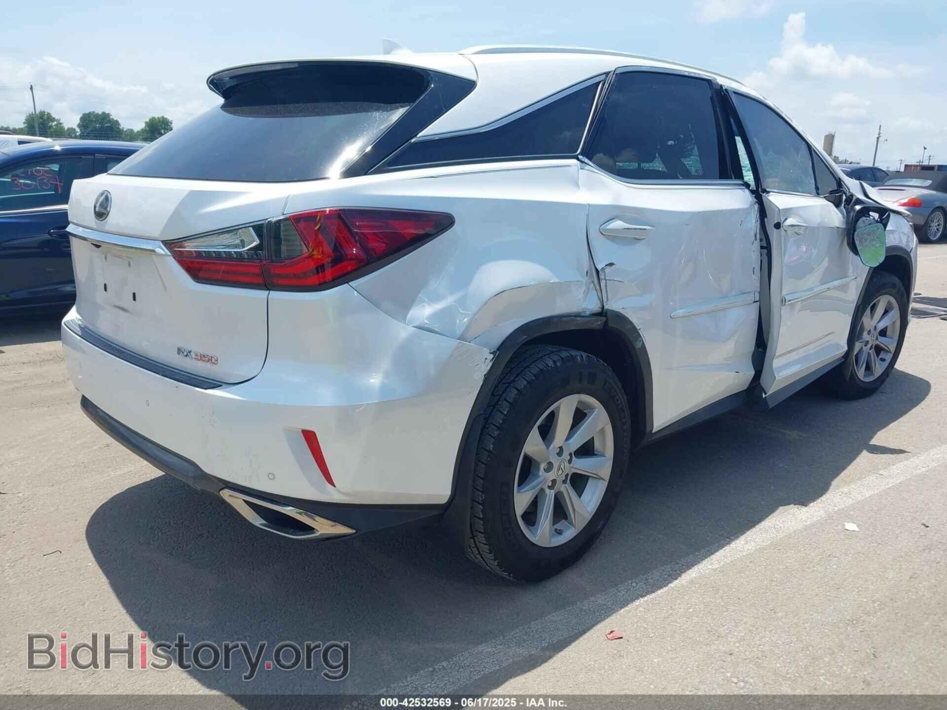 2016 LEXUS RX 350 - VIN: 2T2BZMCA6GC018637 - Фото 4