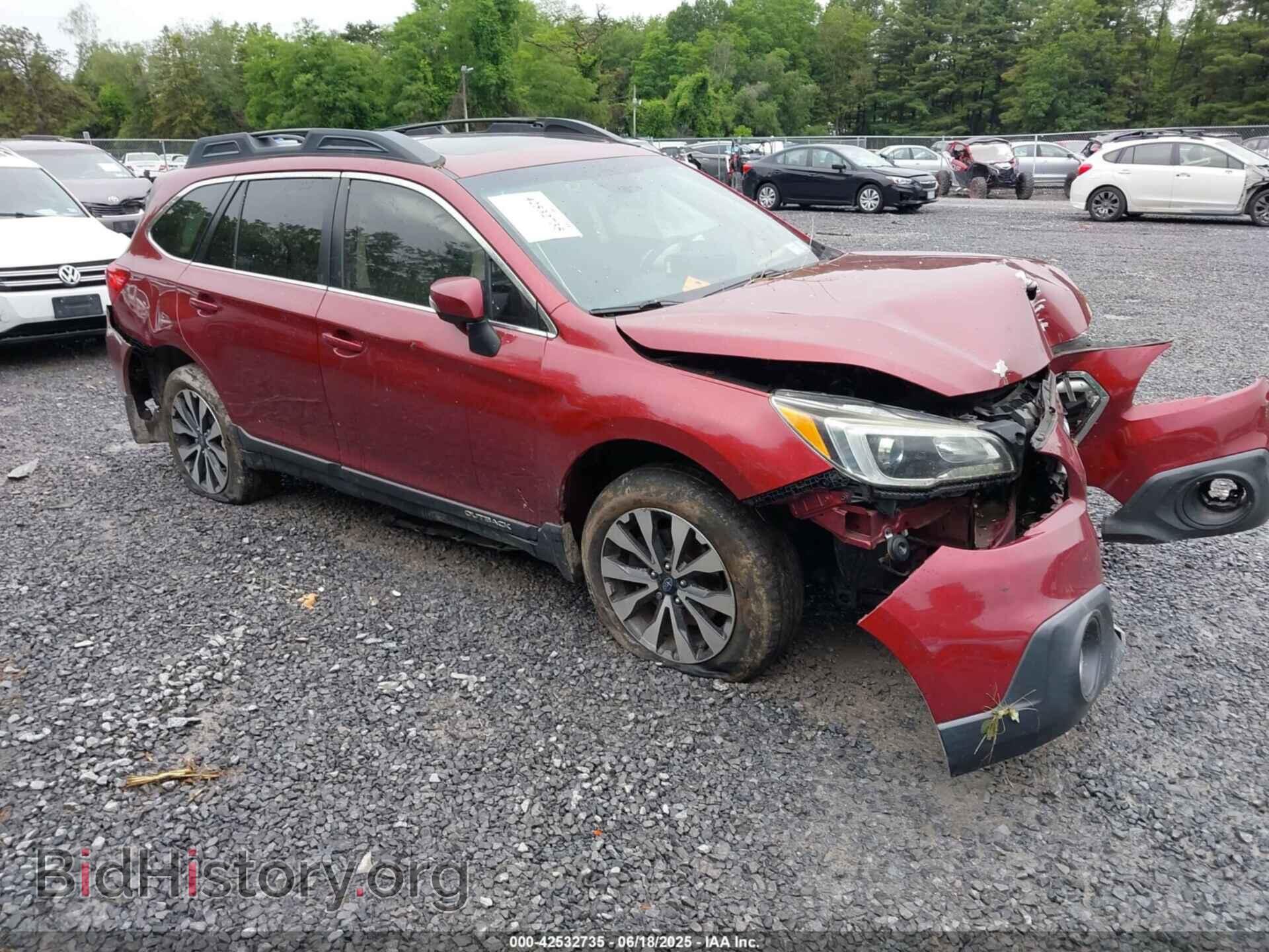 Фотография 4S4BSANC2F3230122 - SUBARU OUTBACK 2015