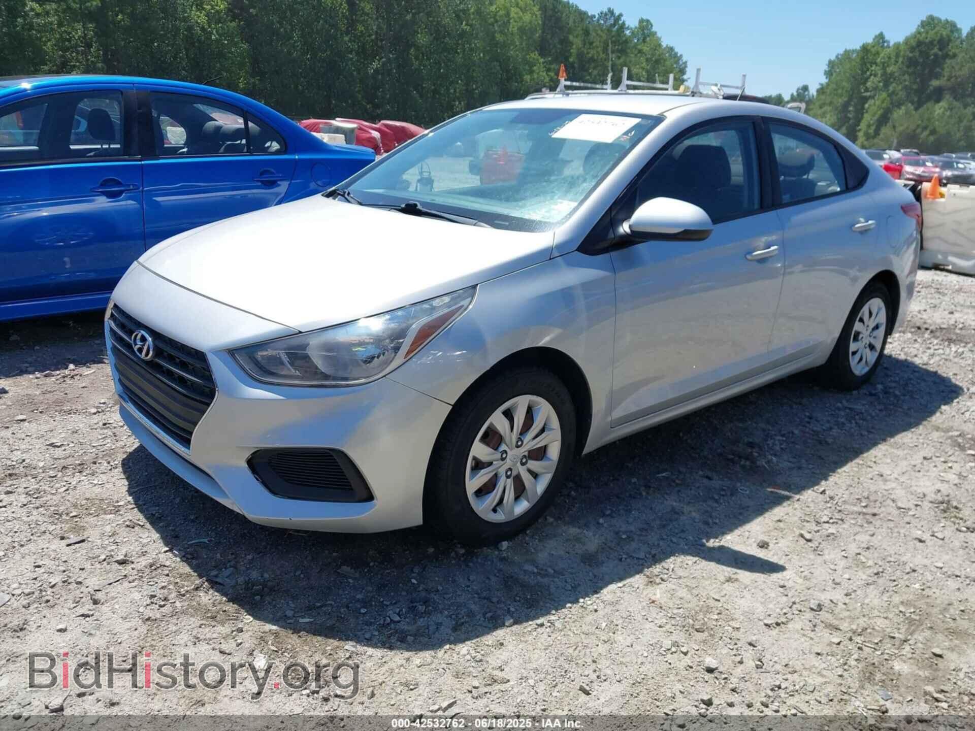 2019 HYUNDAI ACCENT - VIN: 3KPC24A37KE050704 - Фото 2