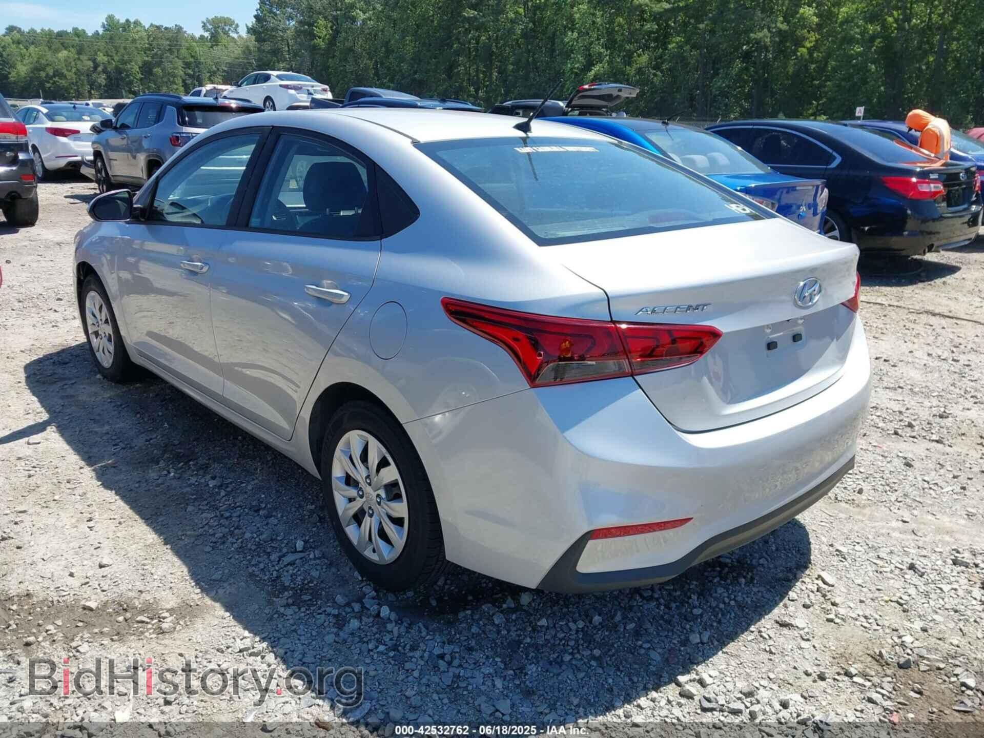 2019 HYUNDAI ACCENT - VIN: 3KPC24A37KE050704 - Фото 3