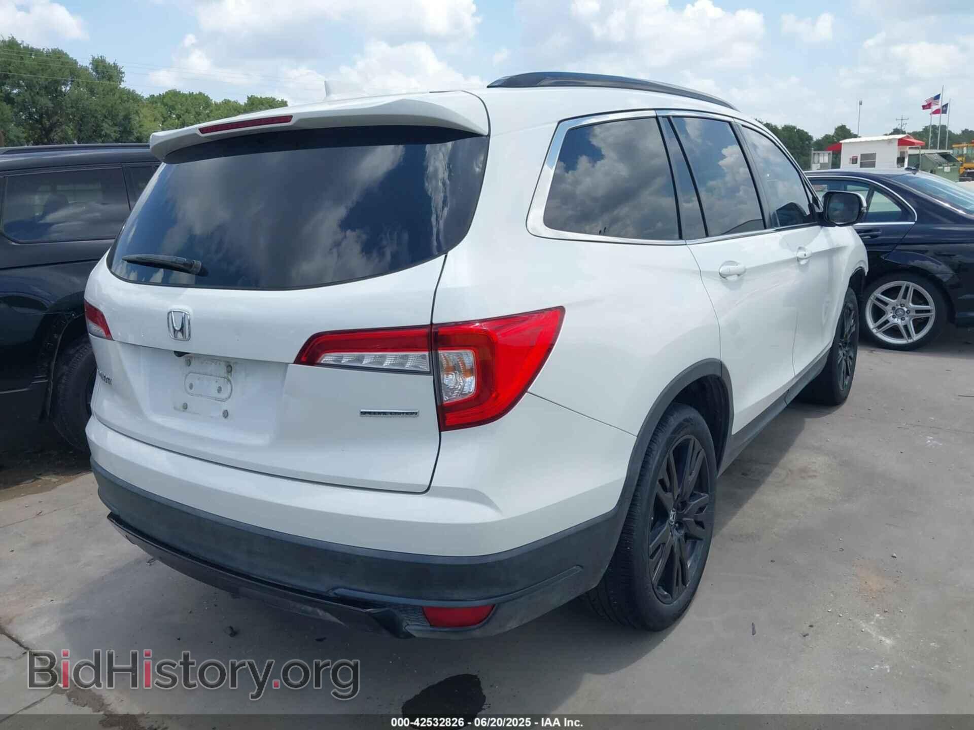 2021 HONDA PILOT - VIN: 5FNYF5H27MB014344 - Фото 4