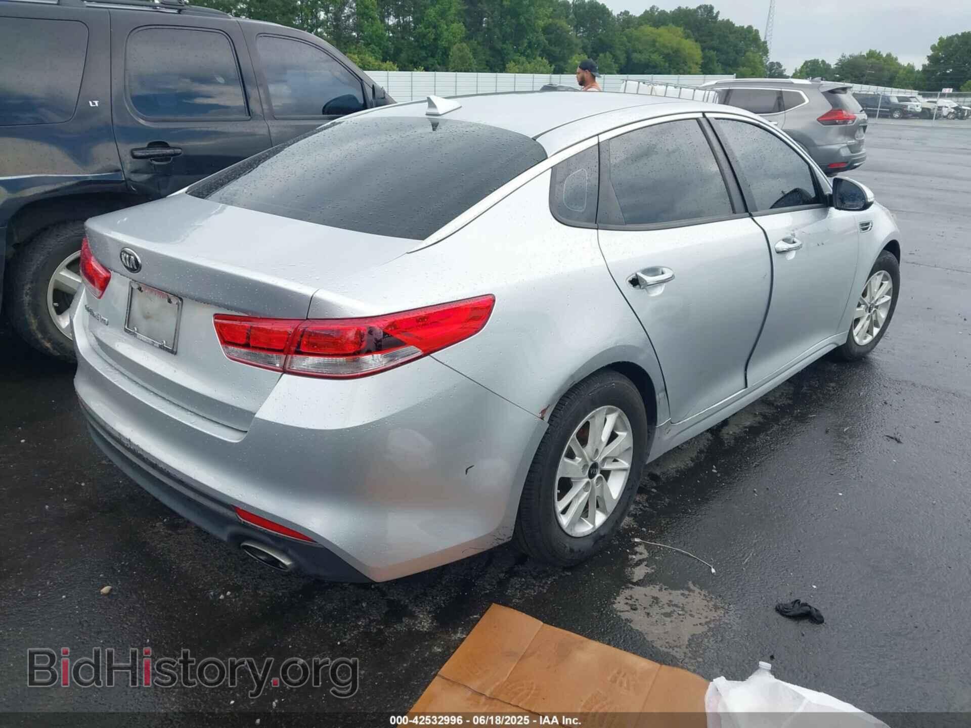 2016 KIA OPTIMA - VIN: 5XXGT4L30GG108324 - Фото 4