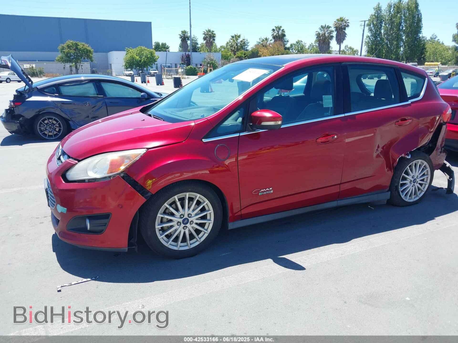 2014 FORD C-MAX ENERGI - VIN: 1FADP5CU1EL513309 - Фото 2