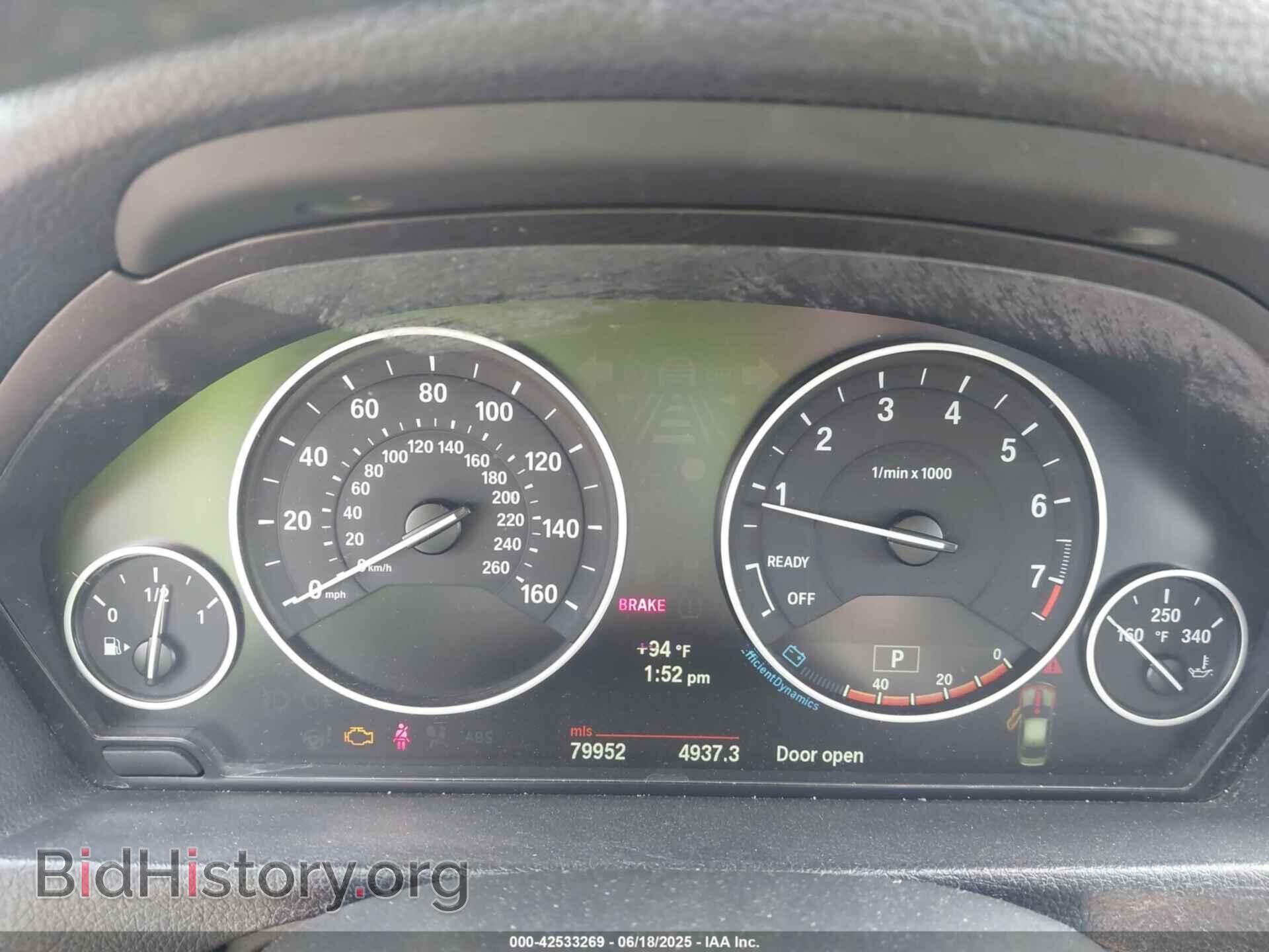 2013 BMW 335I - VIN: WBA3A9G53DNP36744 - Фото 7