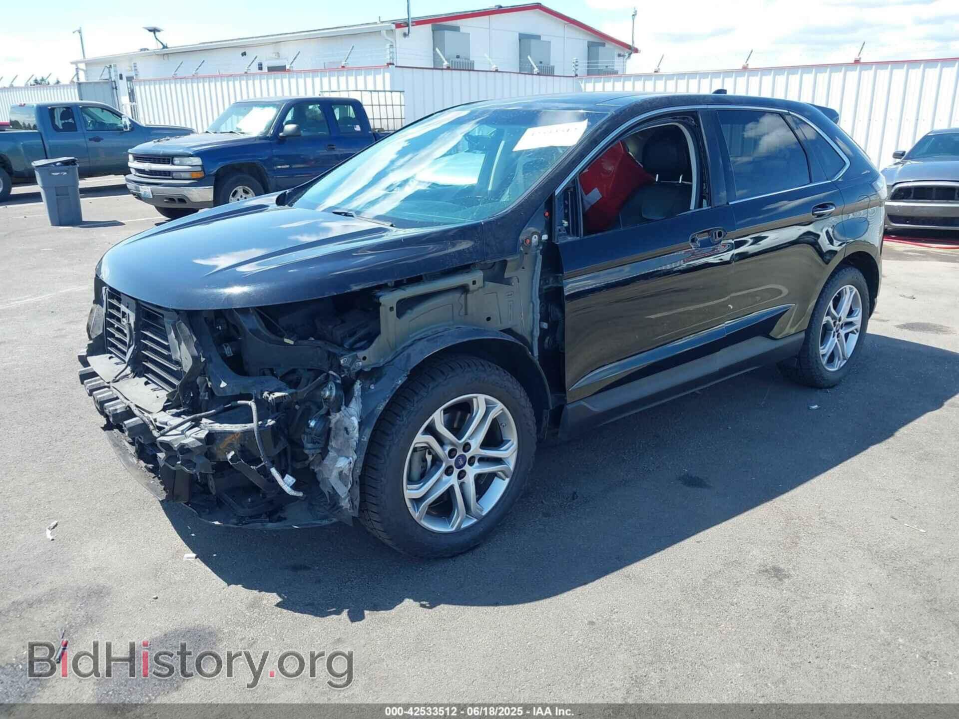 2016 FORD EDGE - VIN: 2FMPK4K97GBB12214 - Фото 2