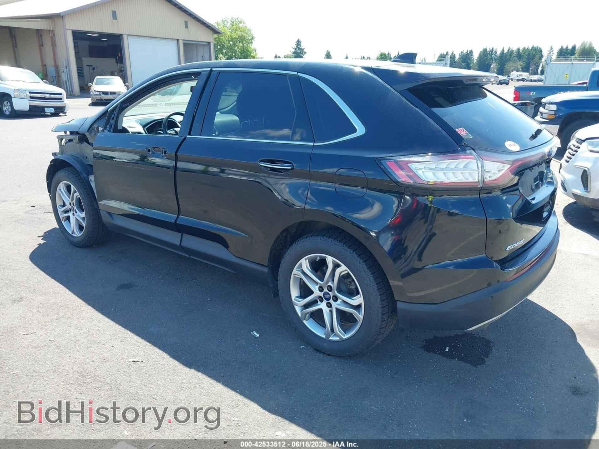 2016 FORD EDGE - VIN: 2FMPK4K97GBB12214 - Фото 3