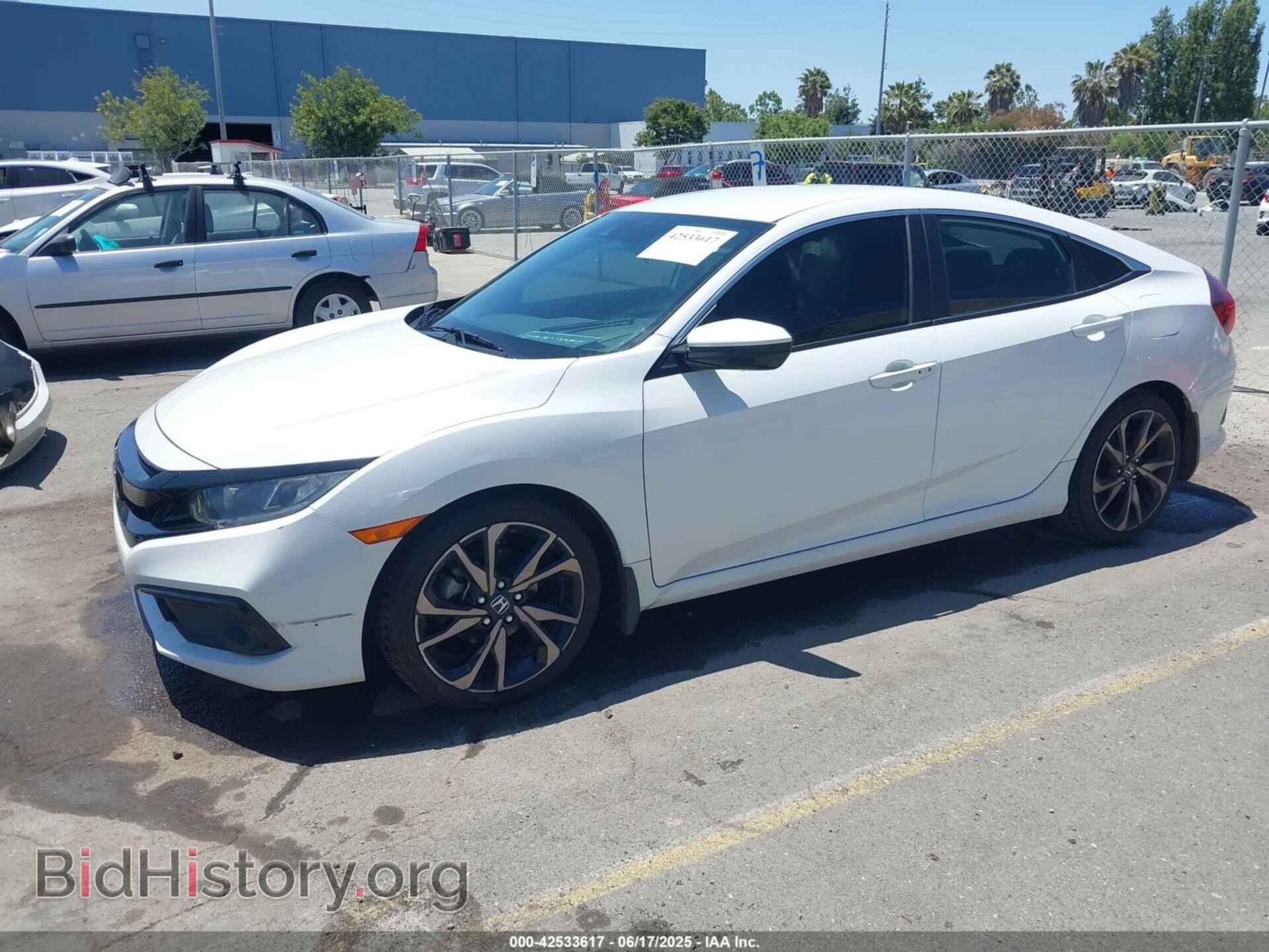 2021 HONDA CIVIC - VIN: 2HGFC2F80MH504657 - Фото 2