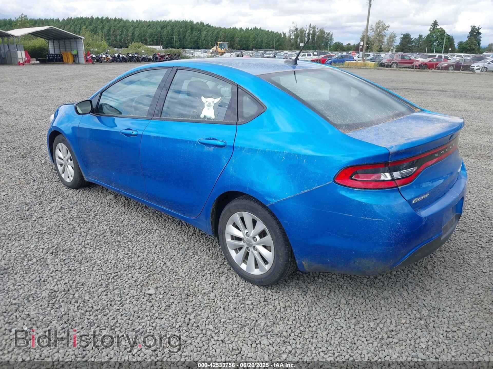 2015 DODGE DART - VIN: 1C3CDFDH5FD225234 - Фото 3