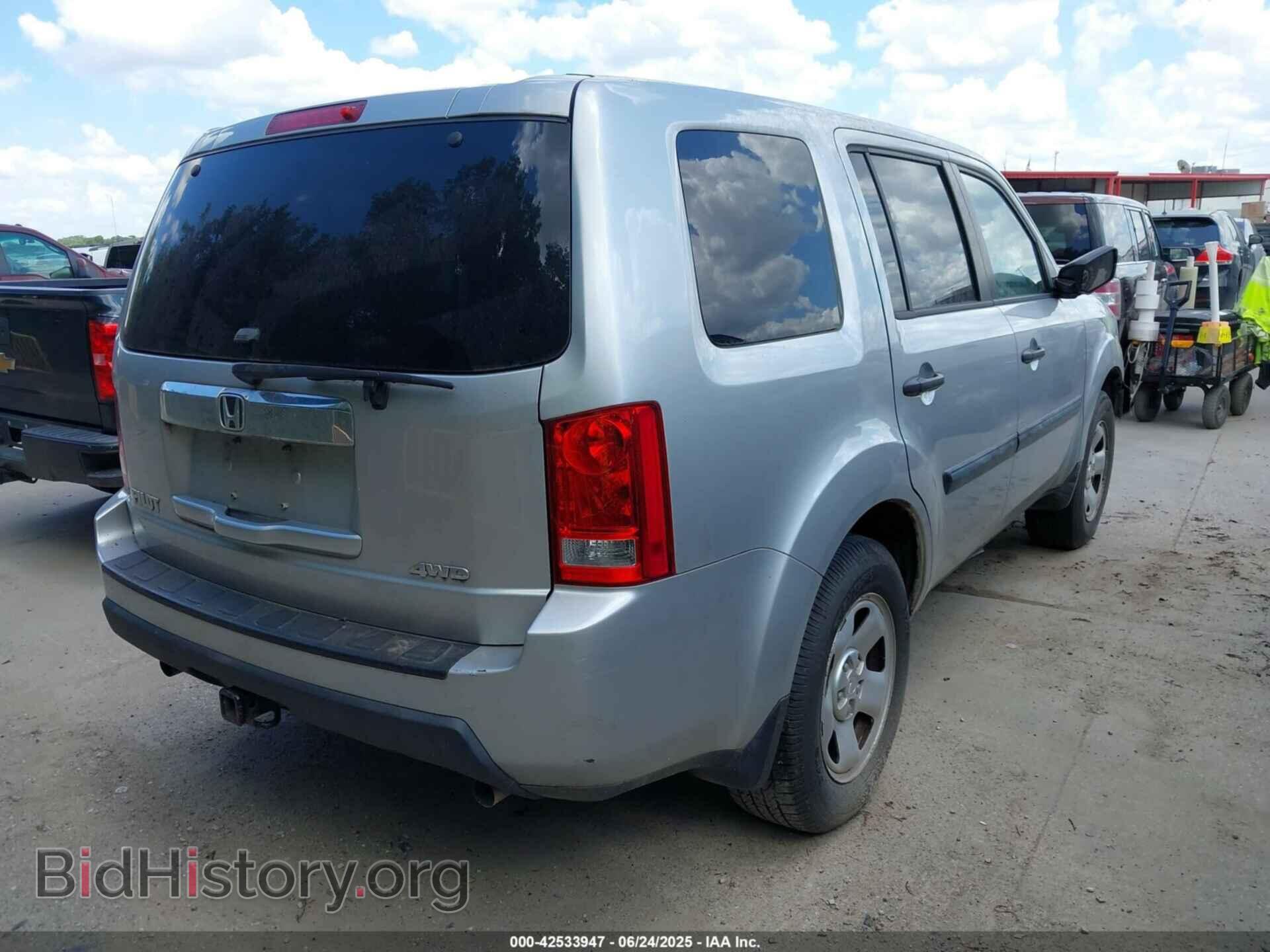 2011 HONDA PILOT - VIN: 5FNYF4H23BB088481 - Фото 4