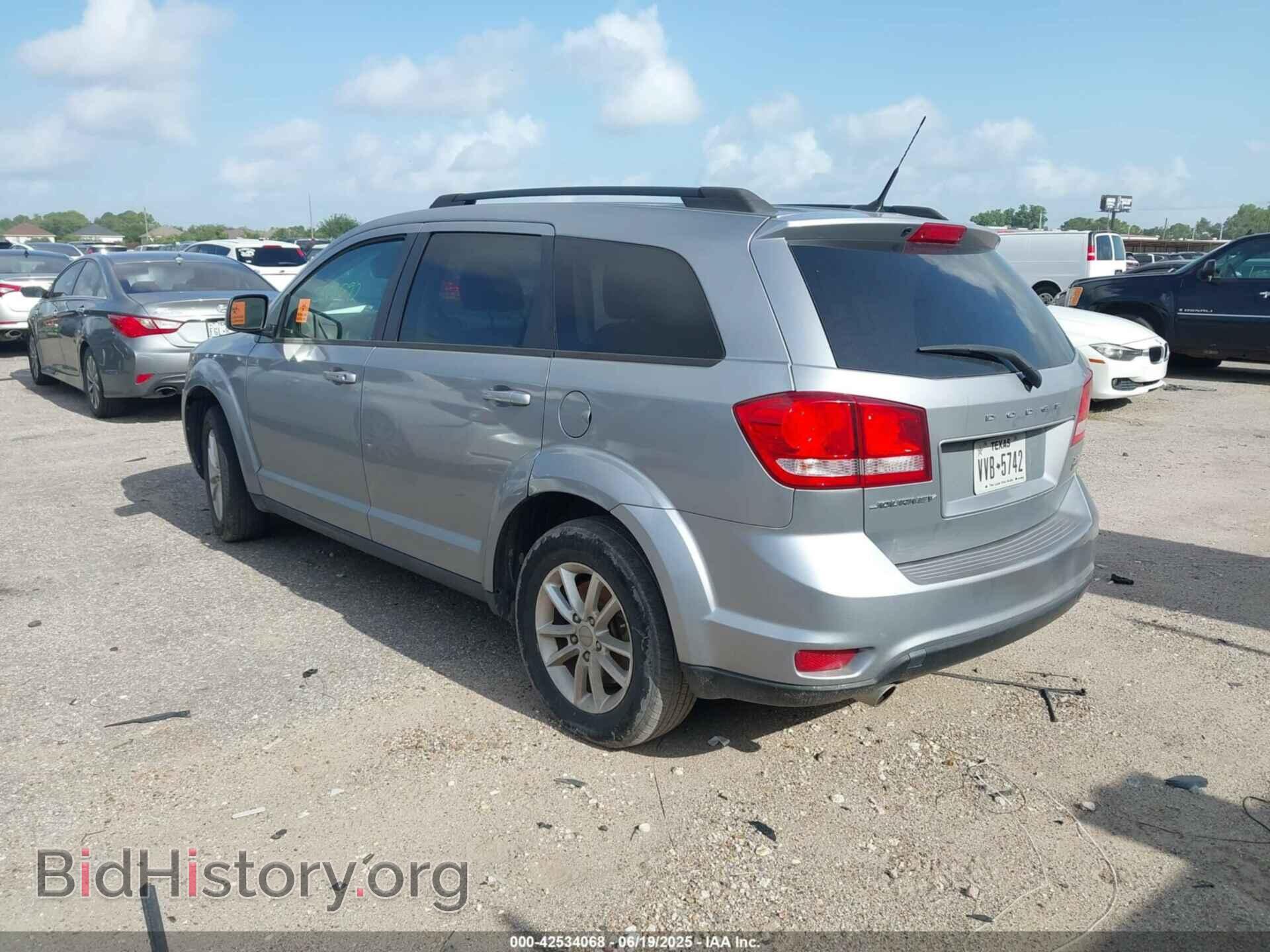 2016 DODGE JOURNEY - VIN: 3C4PDCBG3GT202424 - Фото 3