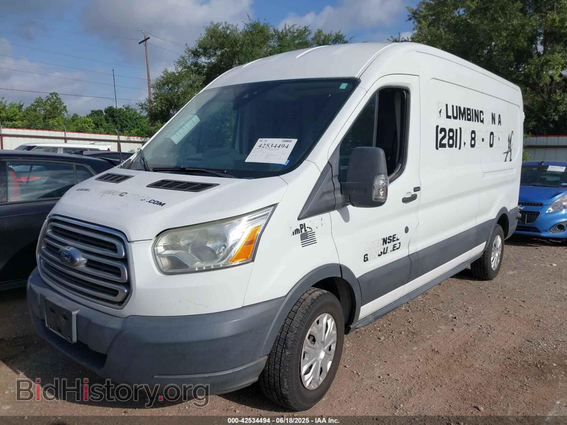 2015 FORD TRANSIT-350 - VIN: 1FTSW2CG0FKB12869 - Фото 2