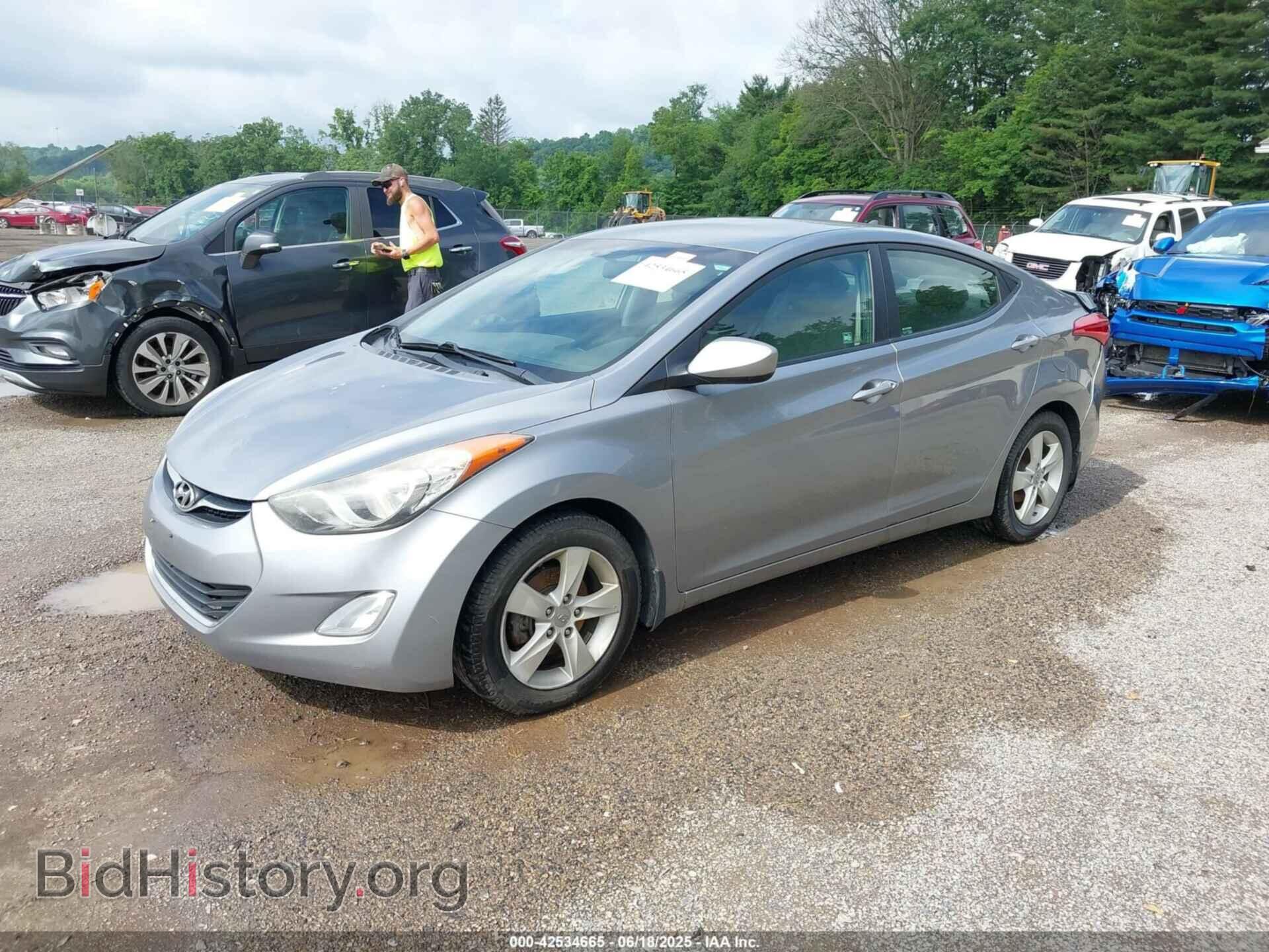 2013 HYUNDAI ELANTRA - VIN: KMHDH4AE9DU939699 - Фото 2