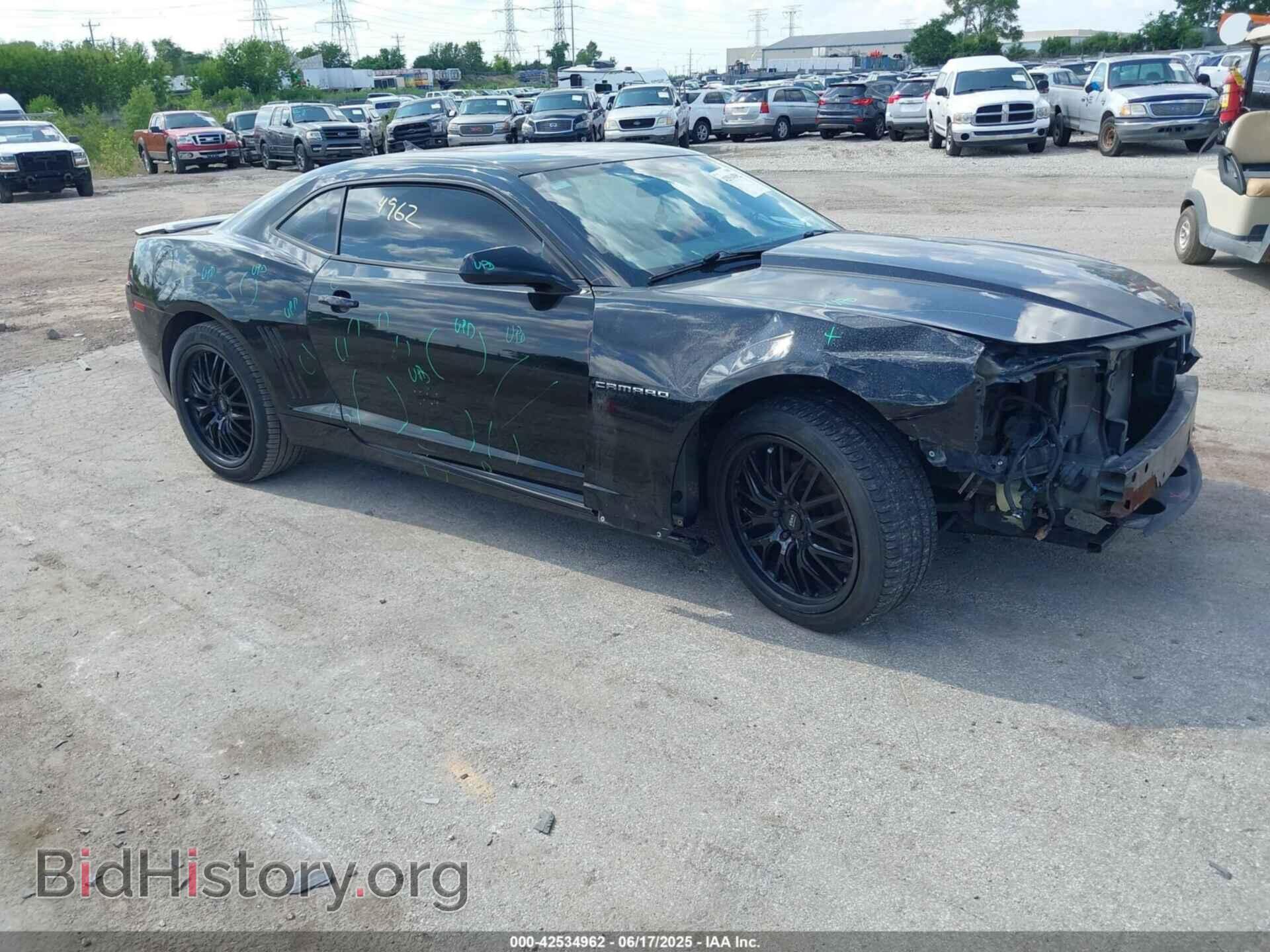 Photo 2G1FC1E3XE9129119 - CHEVROLET CAMARO 2014