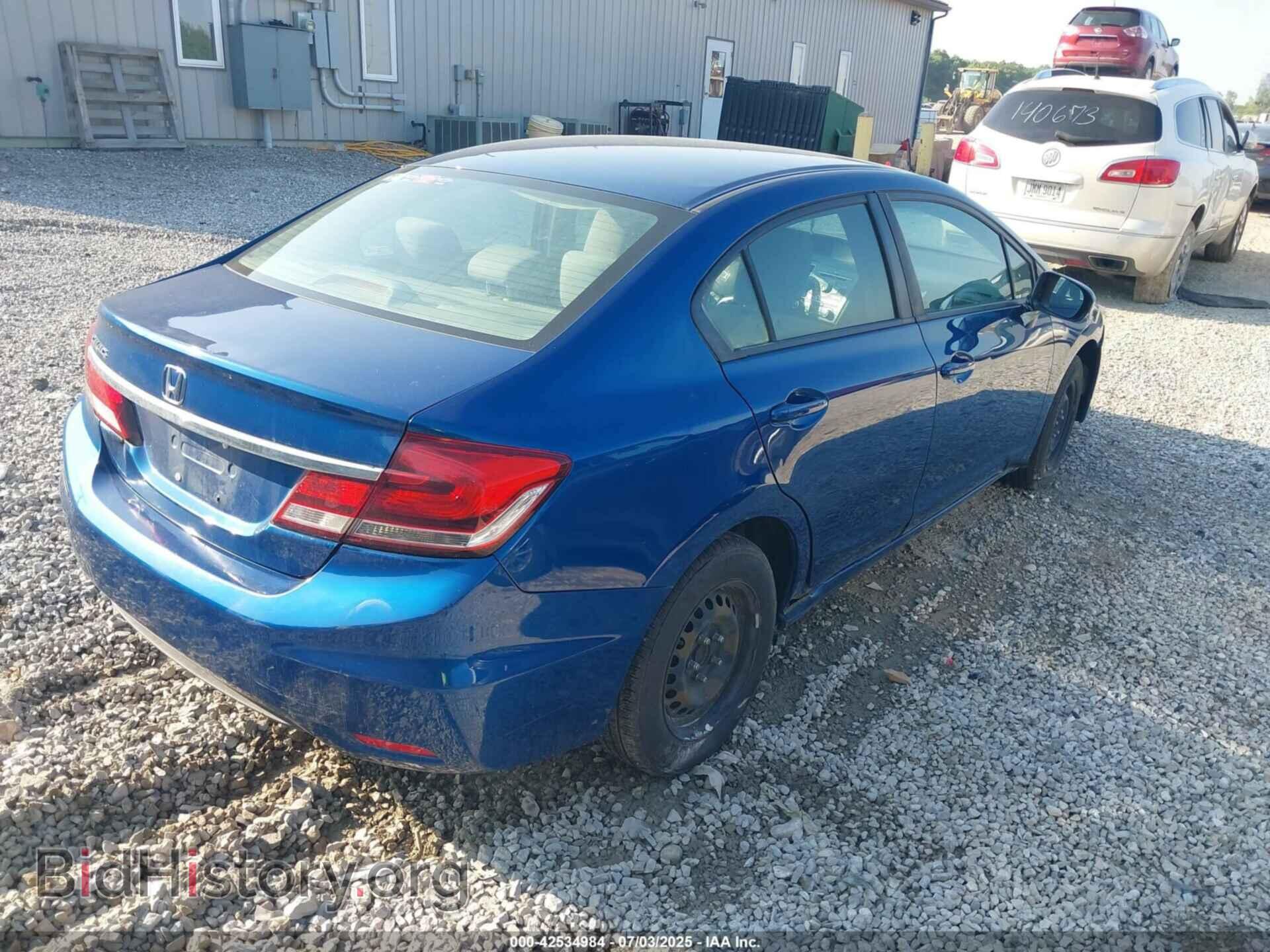 2015 HONDA CIVIC - VIN: 2HGFB2F50FH558648 - Фото 4