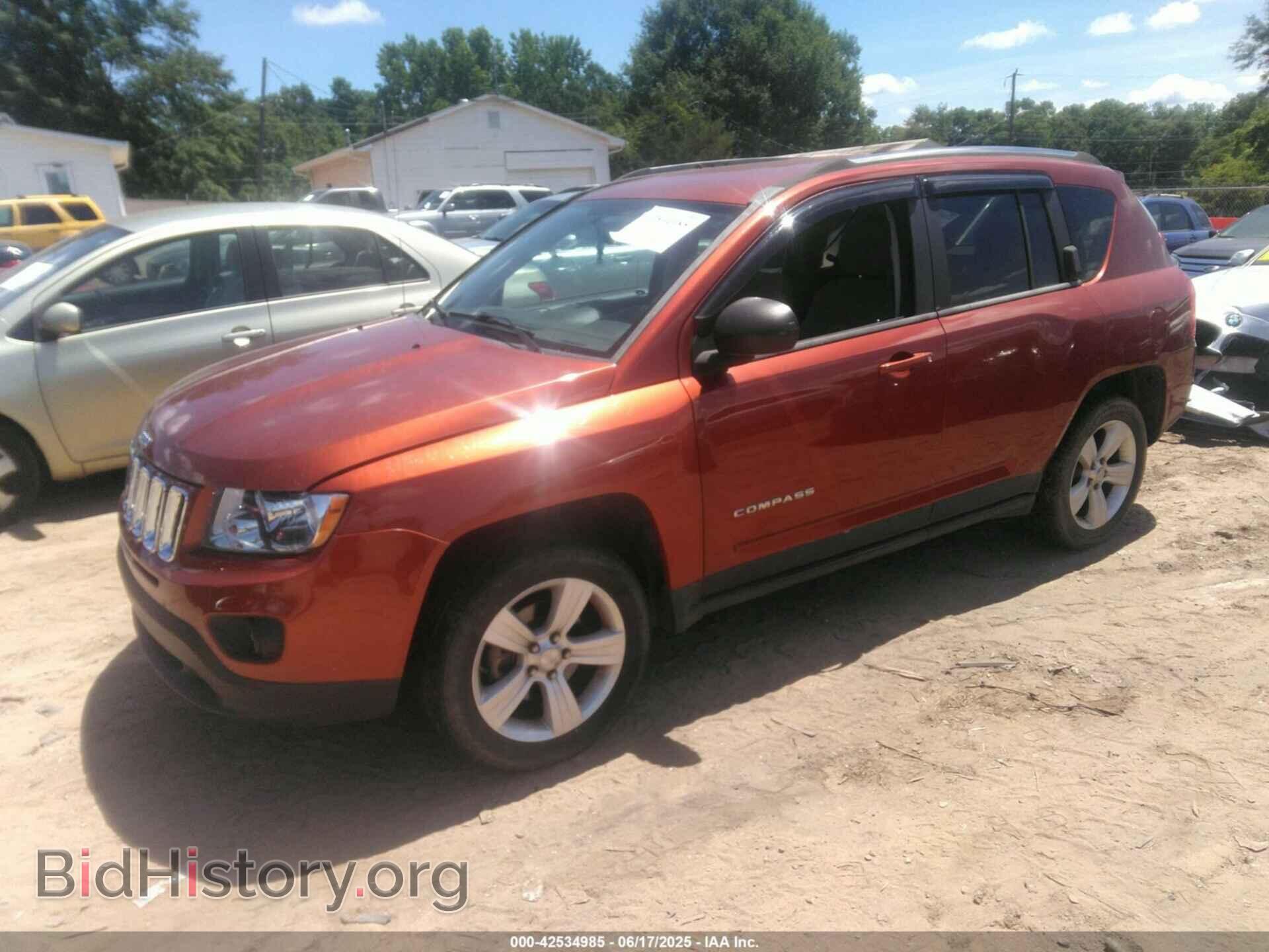 2012 JEEP COMPASS - VIN: 1C4NJCBB6CD626166 - Photo 2