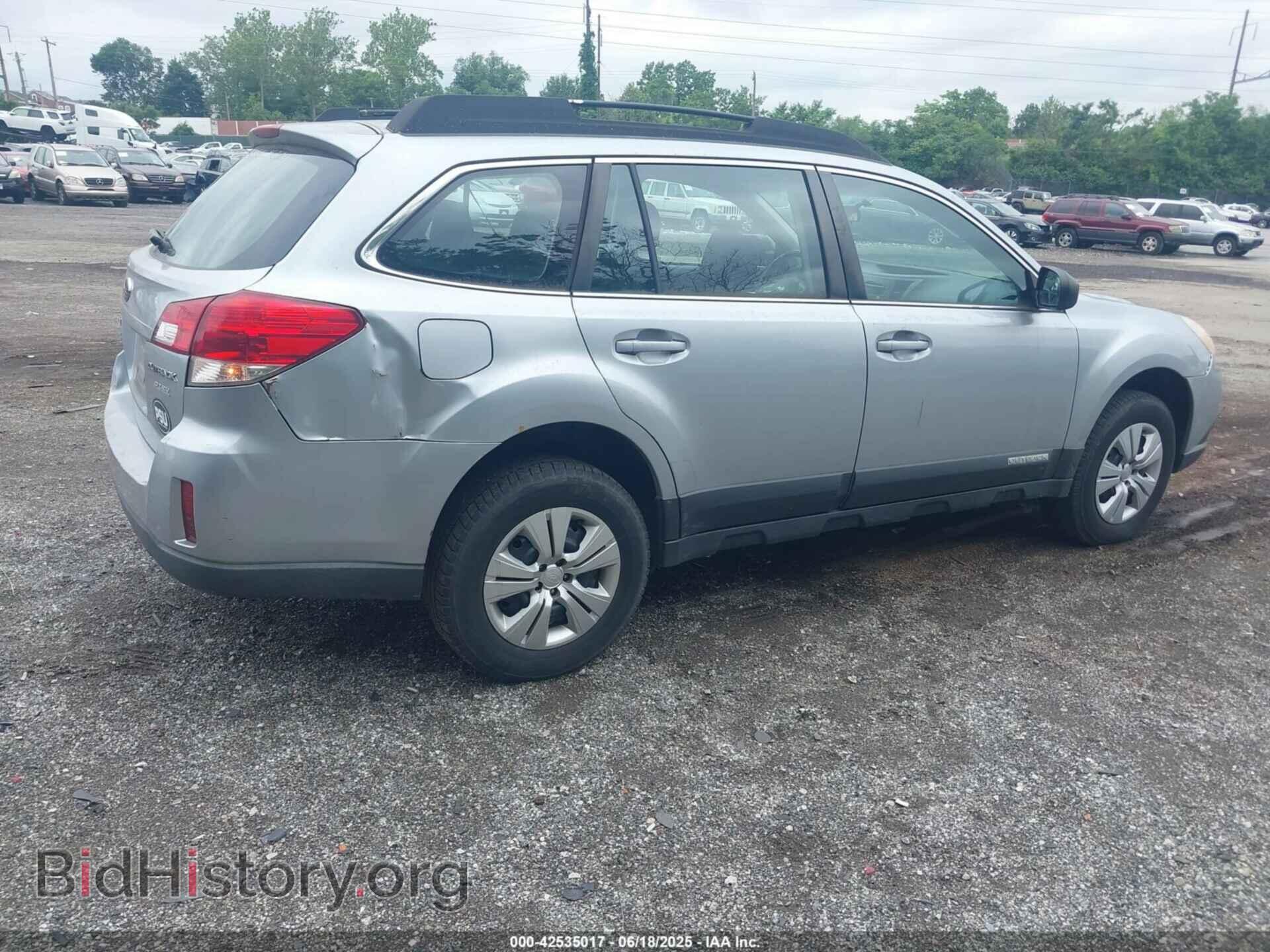 2012 SUBARU OUTBACK - VIN: 4S4BRBAC2C3227773 - Фото 4