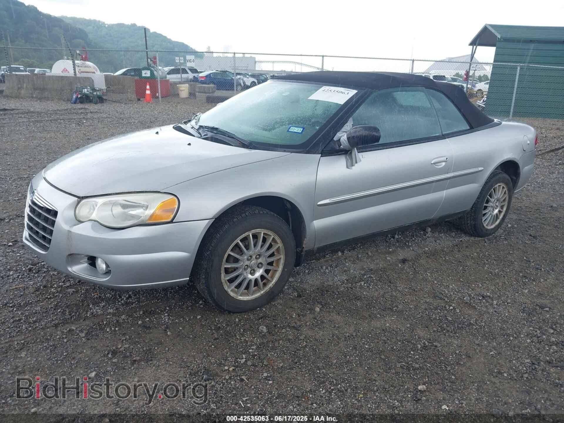 2005 CHRYSLER SEBRING - VIN: 1C3EL55R25N603578 - Фото 2