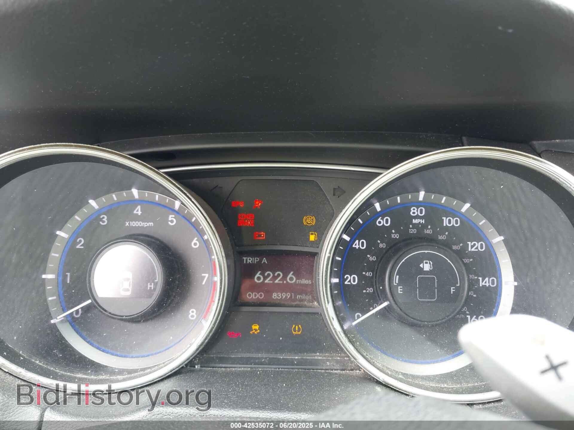 2011 HYUNDAI SONATA - VIN: 5NPEC4AC0BH054272 - Фото 7