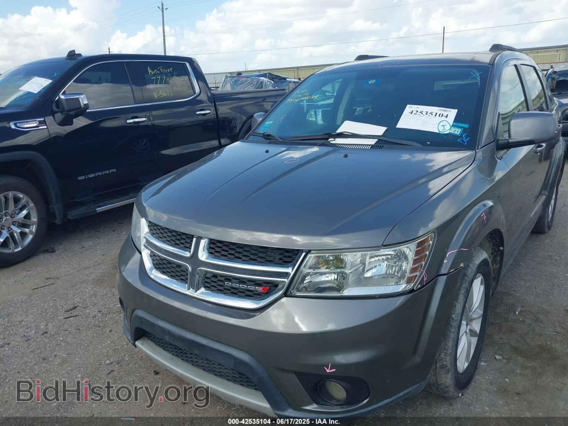 2013 DODGE JOURNEY - VIN: 3C4PDCBG9DT592957 - Фото 2