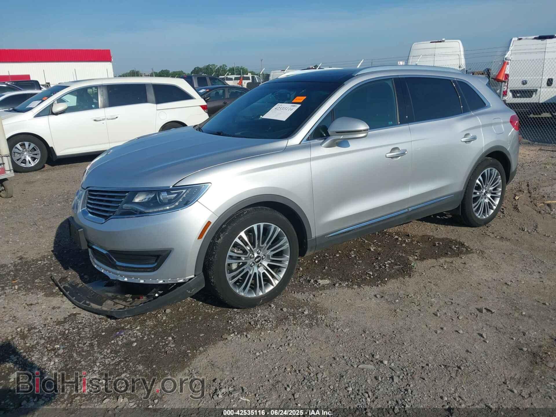 2016 LINCOLN MKX - VIN: 2LMTJ6LR8GBL66983 - Фото 2