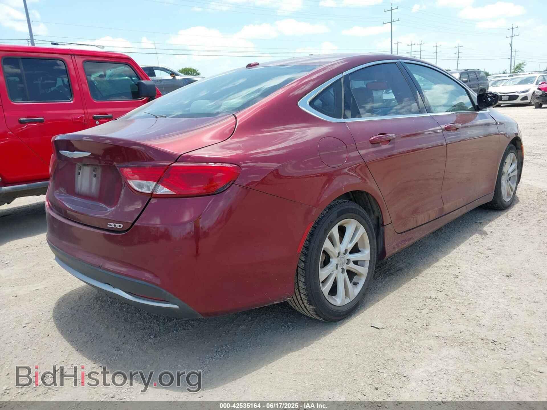 2015 CHRYSLER 200 - VIN: 1C3CCCAB4FN554647 - Фото 4
