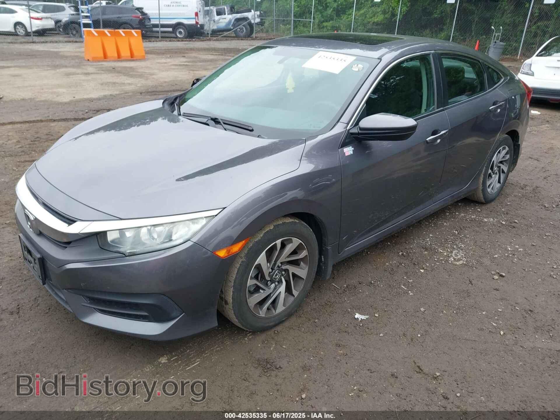 2016 HONDA CIVIC - VIN: 19XFC2F73GE094541 - Фото 2