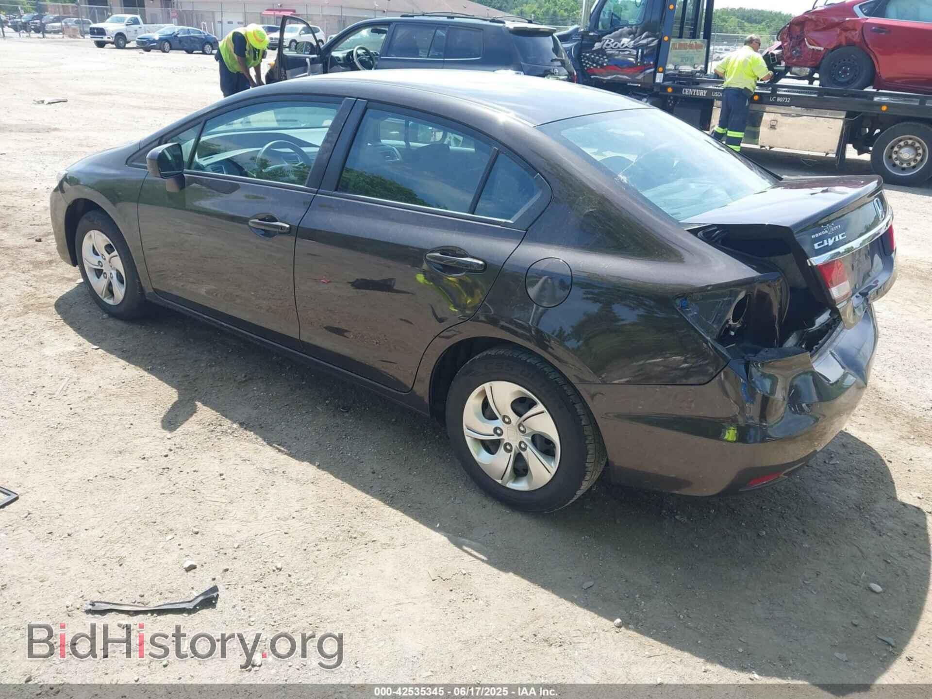 2014 HONDA CIVIC - VIN: 2HGFB2F58EH511205 - Фото 3