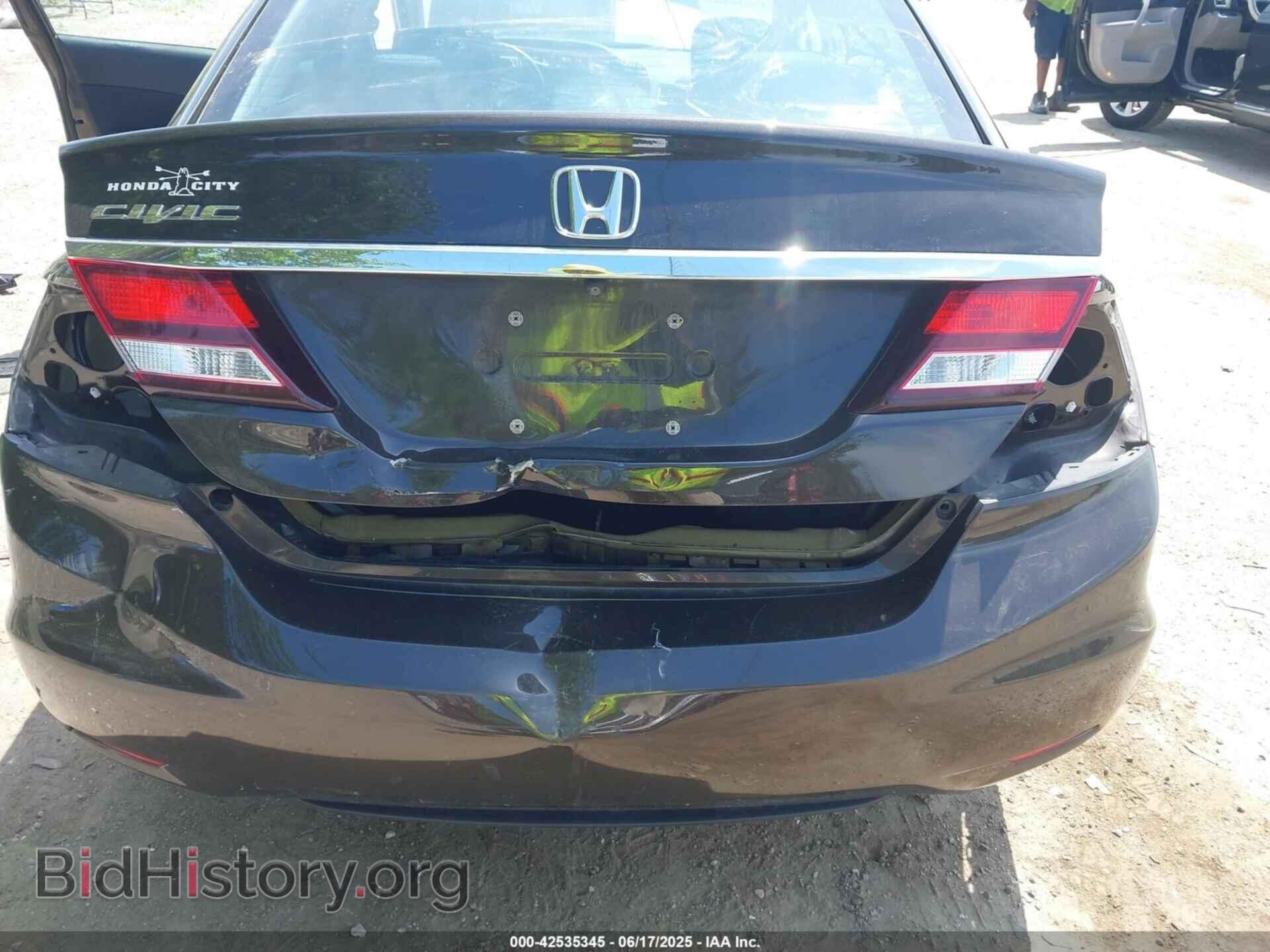 2014 HONDA CIVIC - VIN: 2HGFB2F58EH511205 - Фото 6