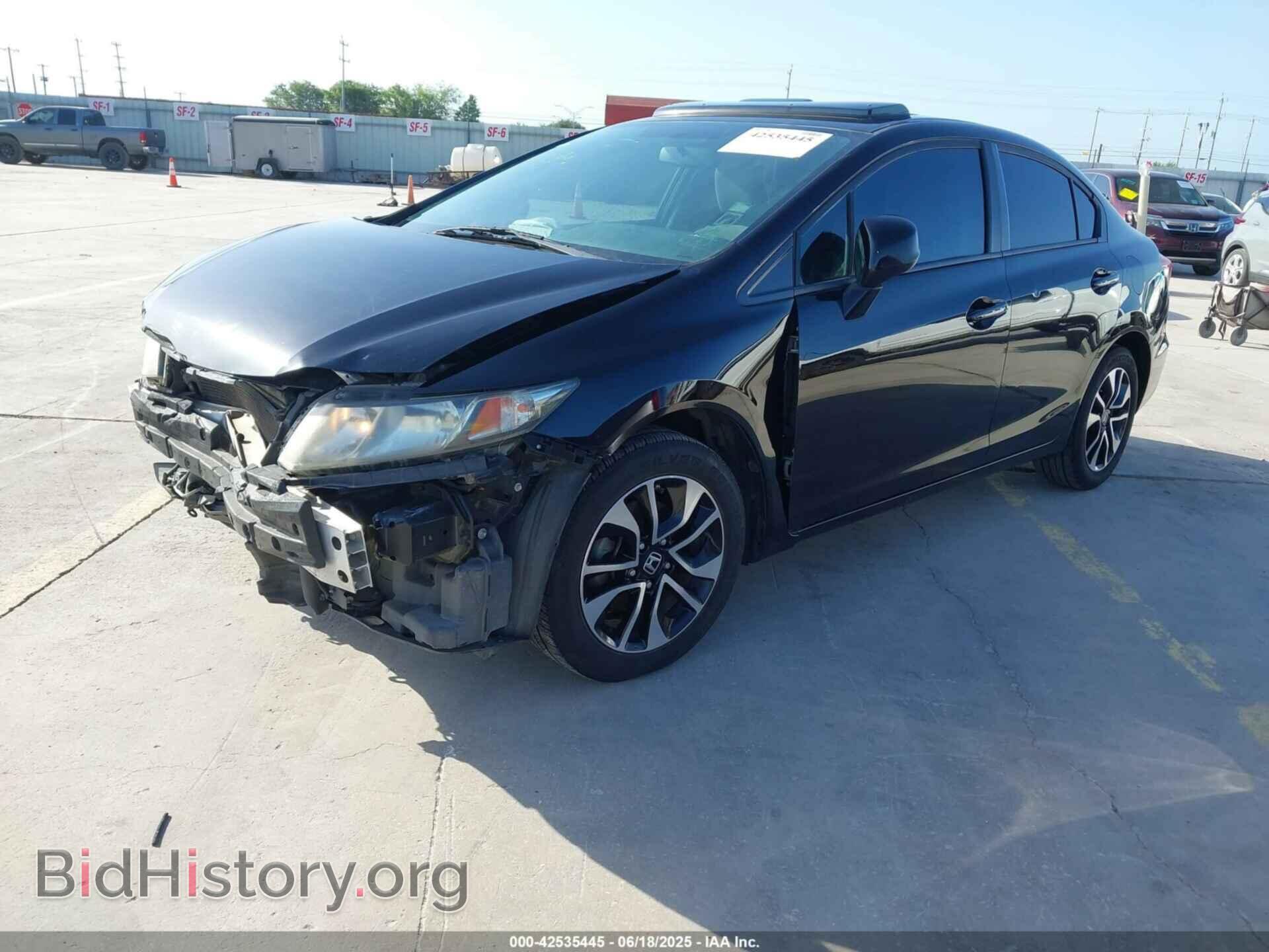 2013 HONDA CIVIC - VIN: 19XFB2F83DE085121 - Фото 2