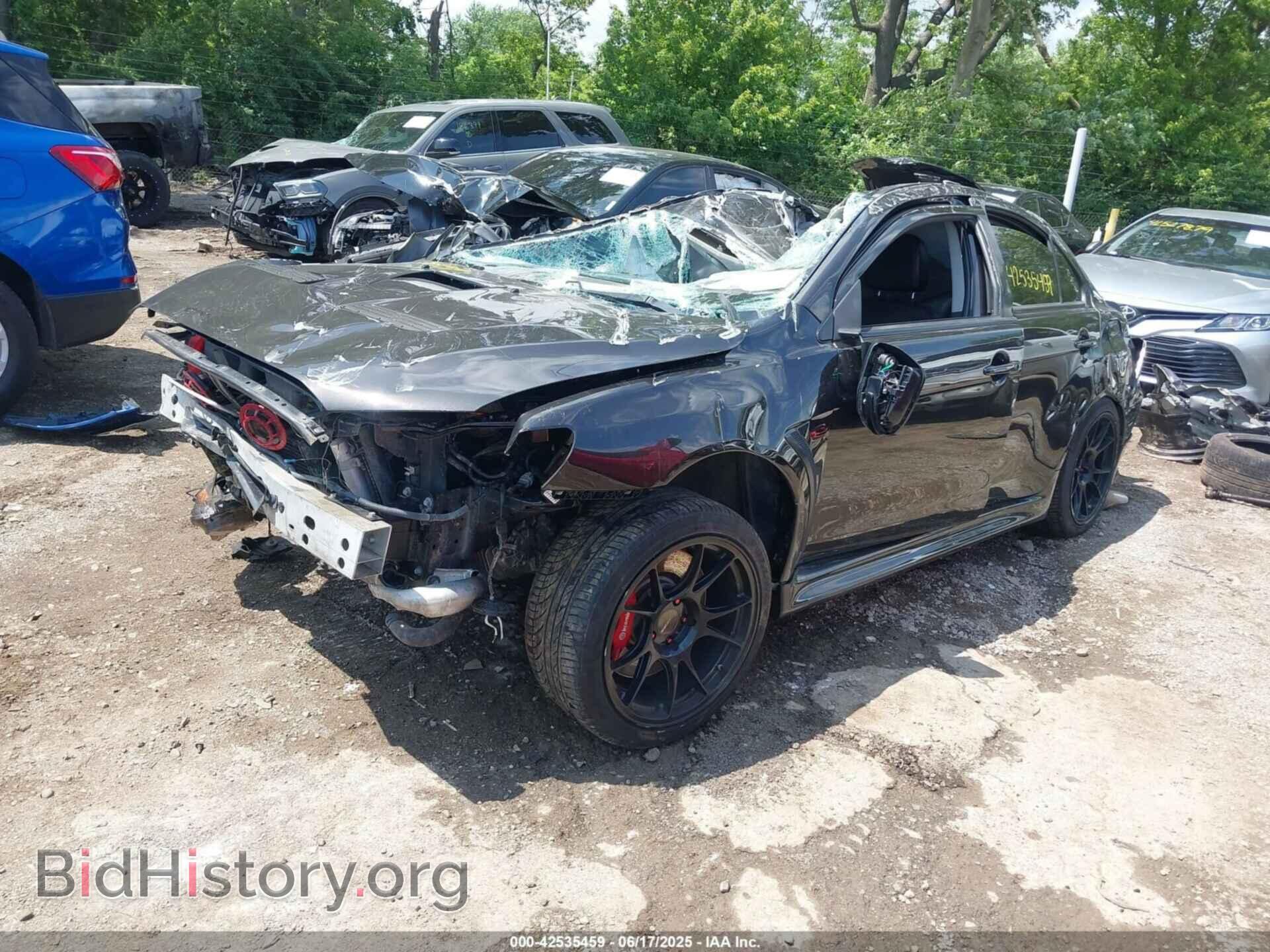 2015 MITSUBISHI LANCER EVOLUTION - VIN: JA32W8FV4FU008711 - Photo 2