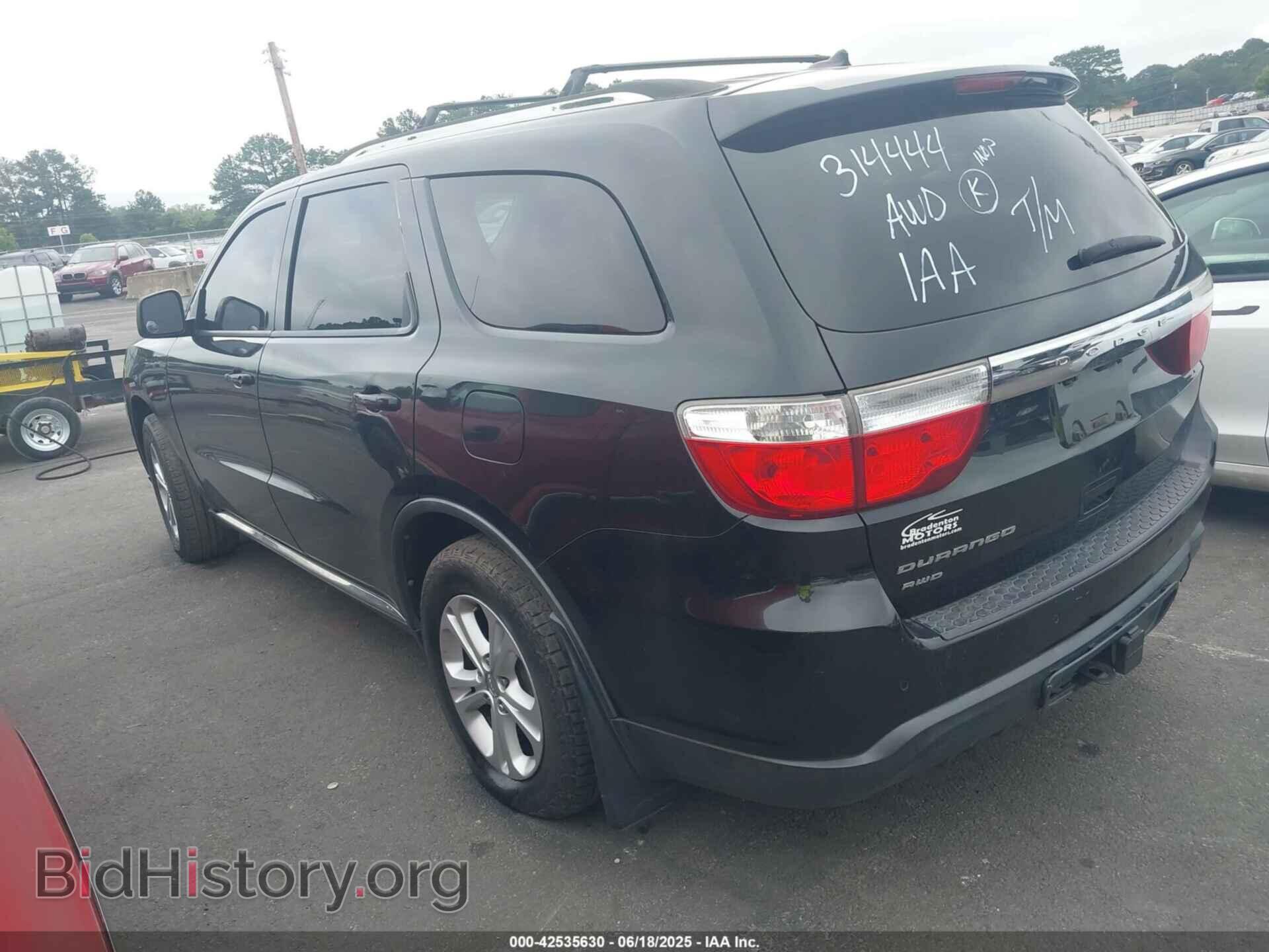 2012 DODGE DURANGO - VIN: 1C4RDJAG4CC314444 - Фото 3