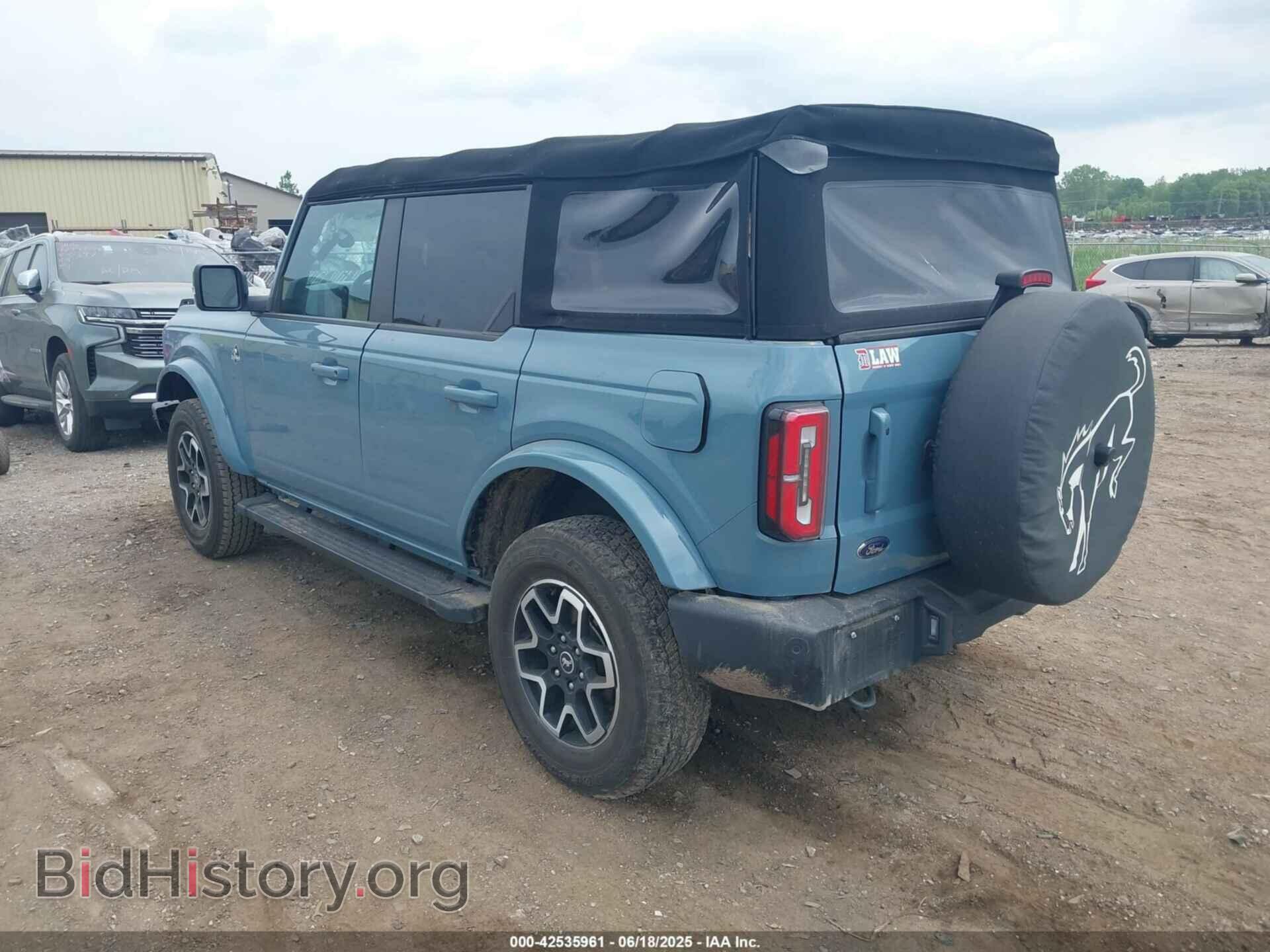 2022 FORD BRONCO - VIN: 1FMDE5BH6NLB76667 - Фото 3