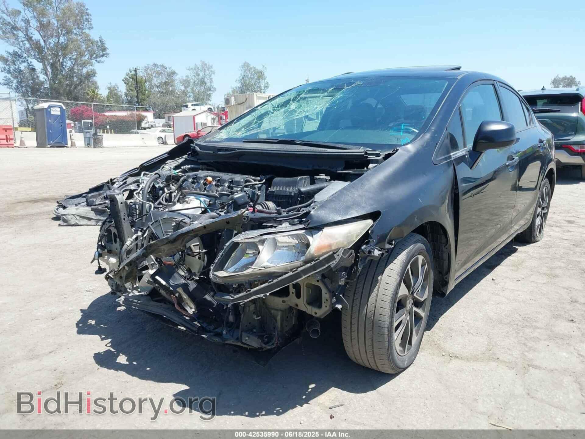 2013 HONDA CIVIC - VIN: 19XFB2F98DE236172 - Фото 2