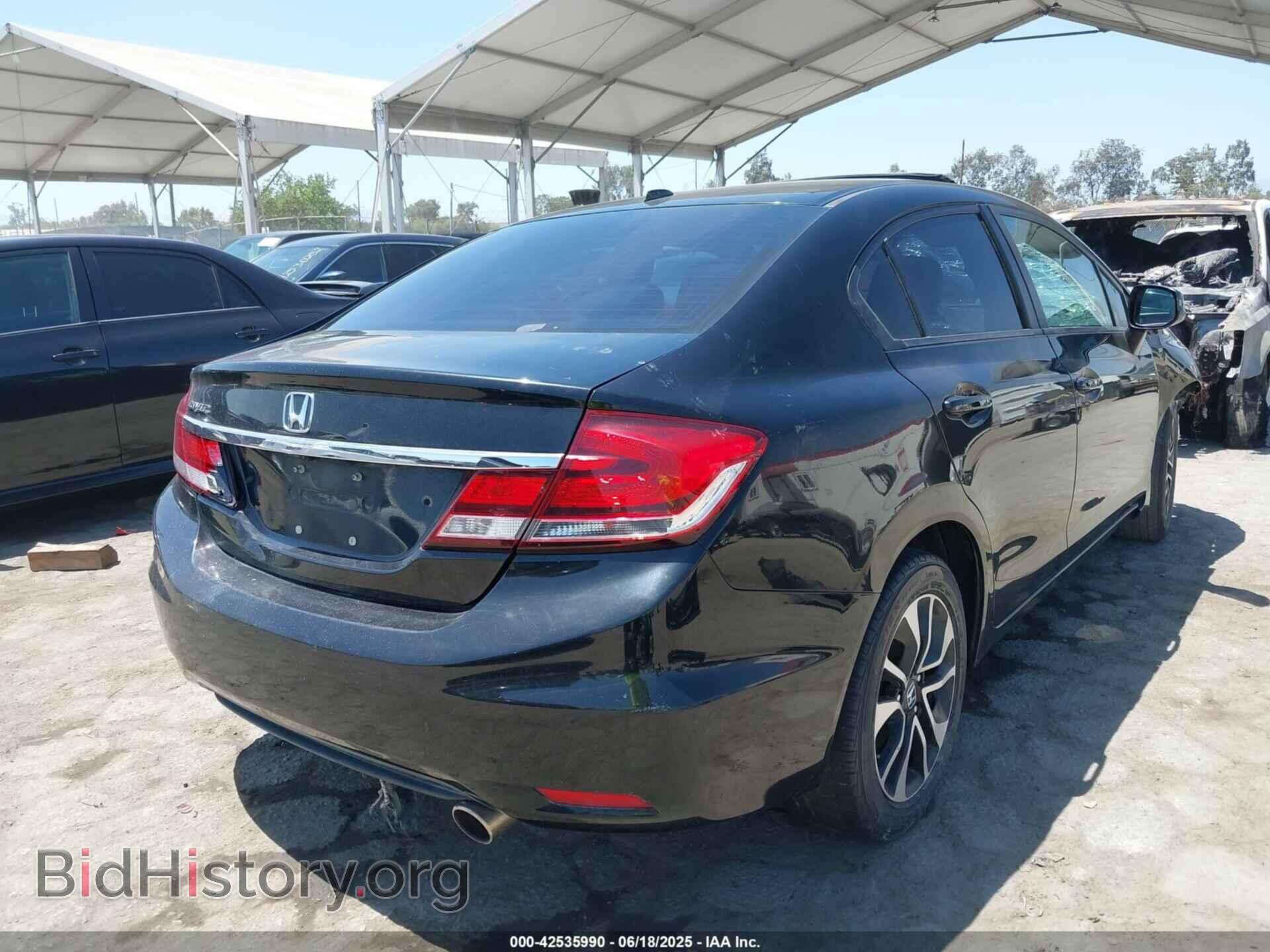 2013 HONDA CIVIC - VIN: 19XFB2F98DE236172 - Фото 4