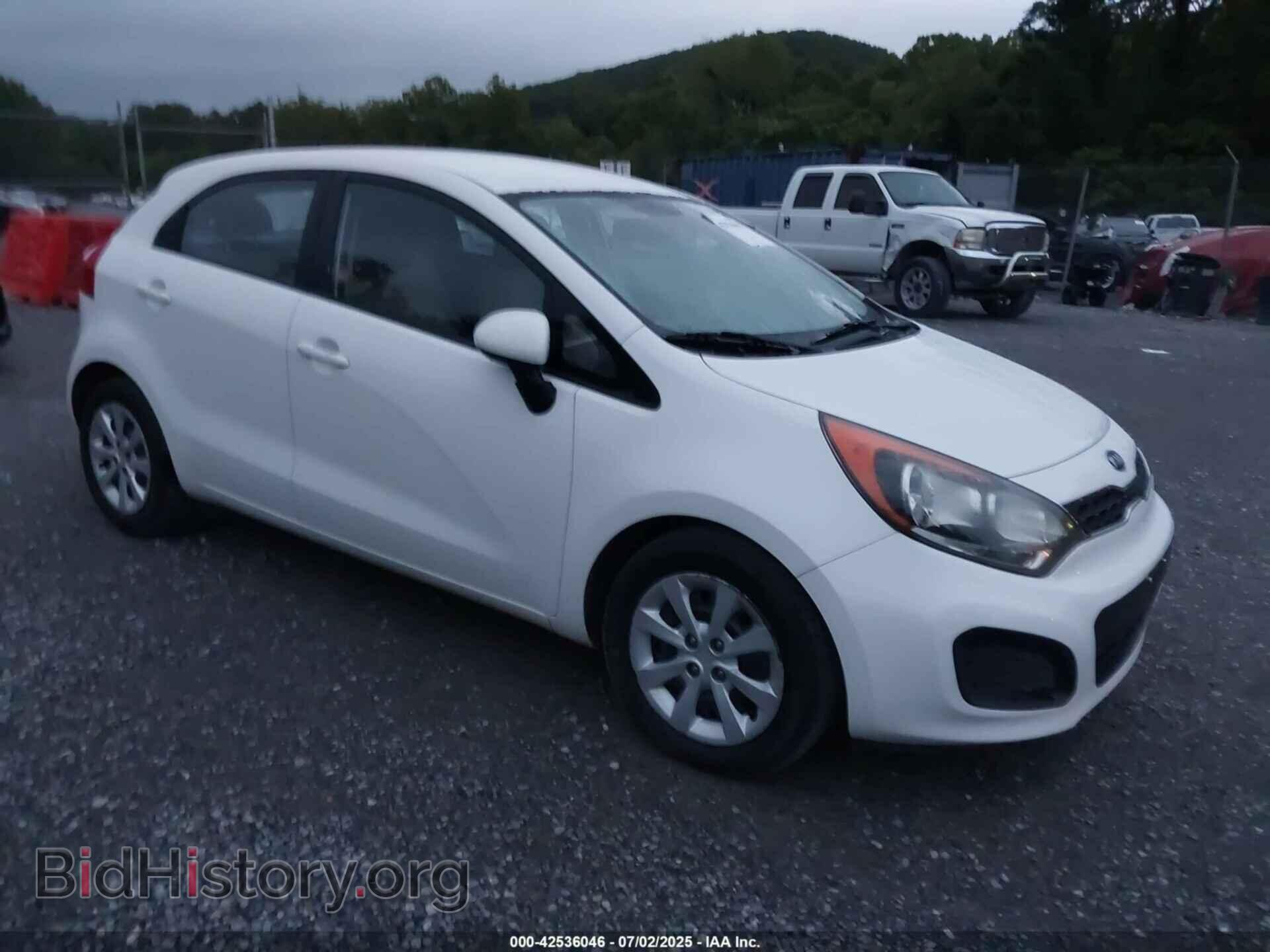 Фотография KNADN5A3XC6012437 - KIA RIO5 2012