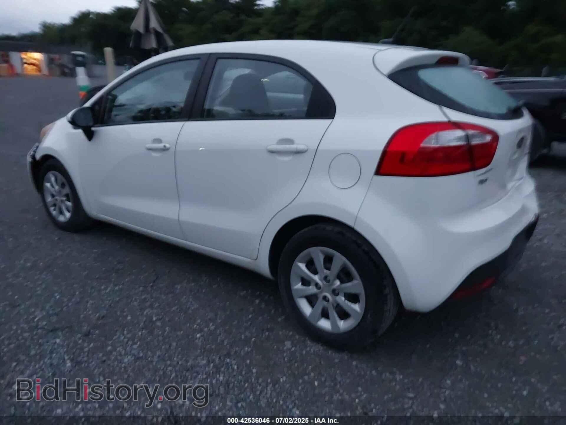 2012 KIA RIO5 - VIN: KNADN5A3XC6012437 - Фото 3