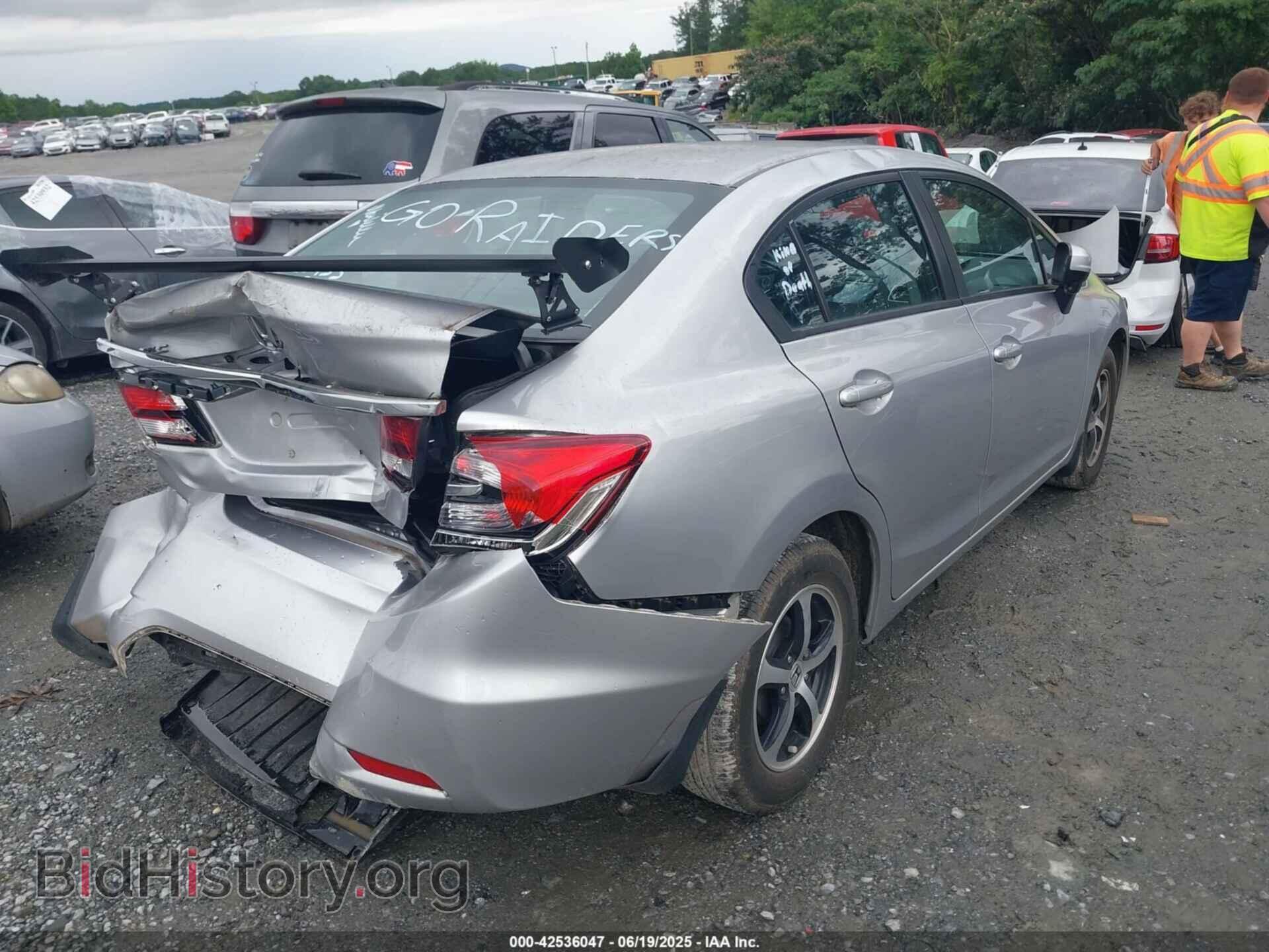 2015 HONDA CIVIC - VIN: 19XFB2F71FE018155 - Фото 4