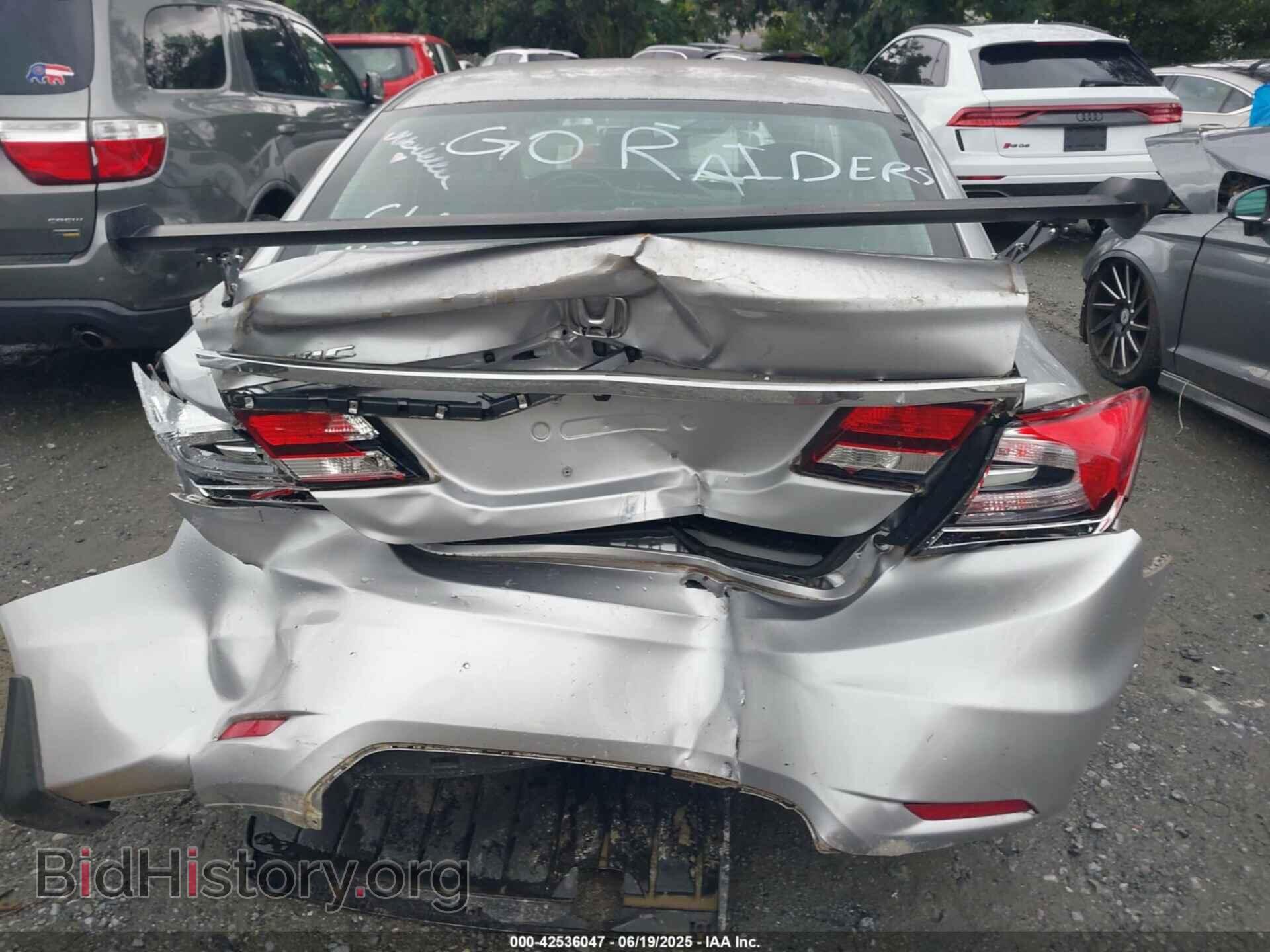 2015 HONDA CIVIC - VIN: 19XFB2F71FE018155 - Фото 6