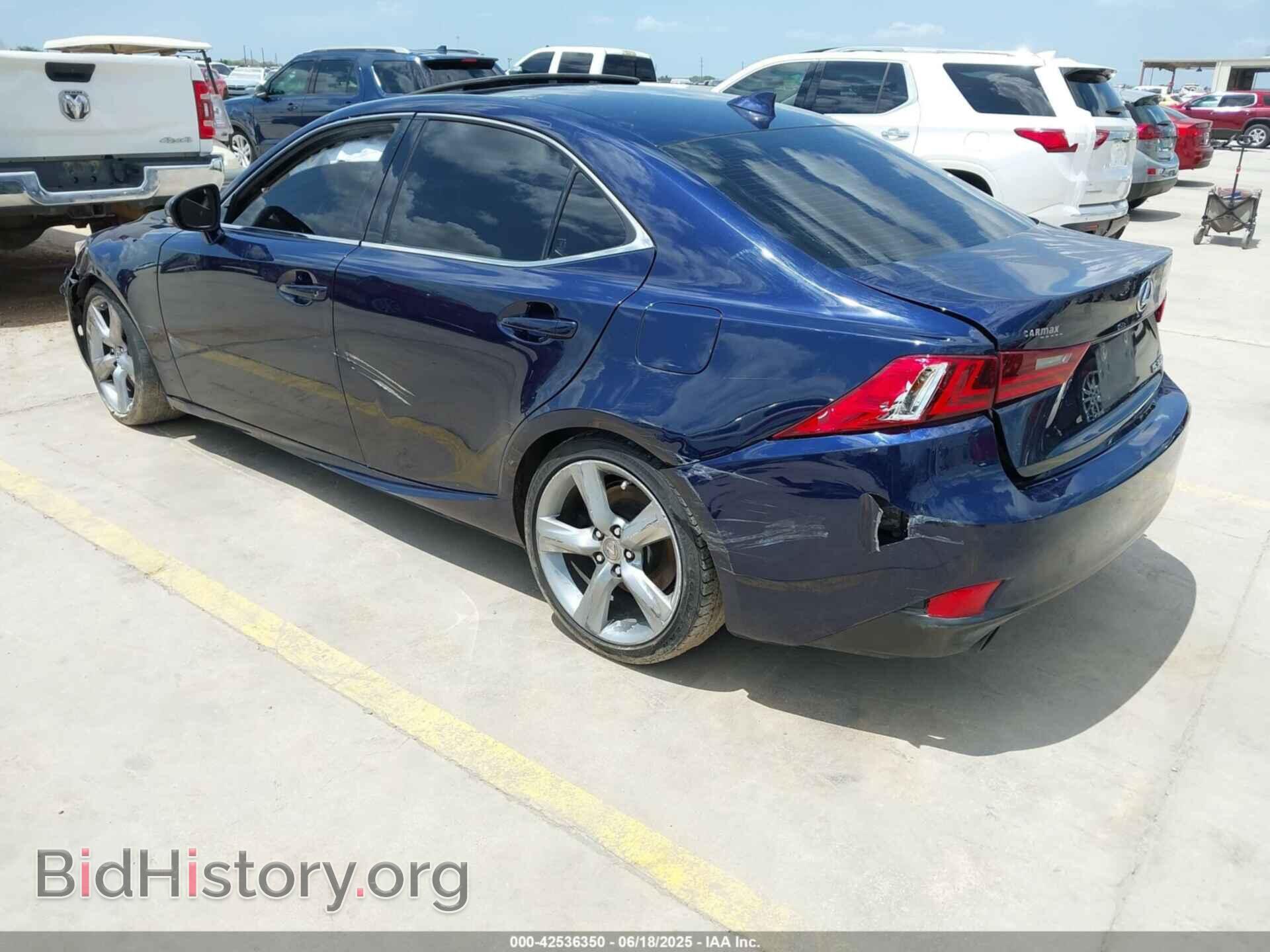 2014 LEXUS IS 350 - VIN: JTHBE1D20E5004506 - Фото 3