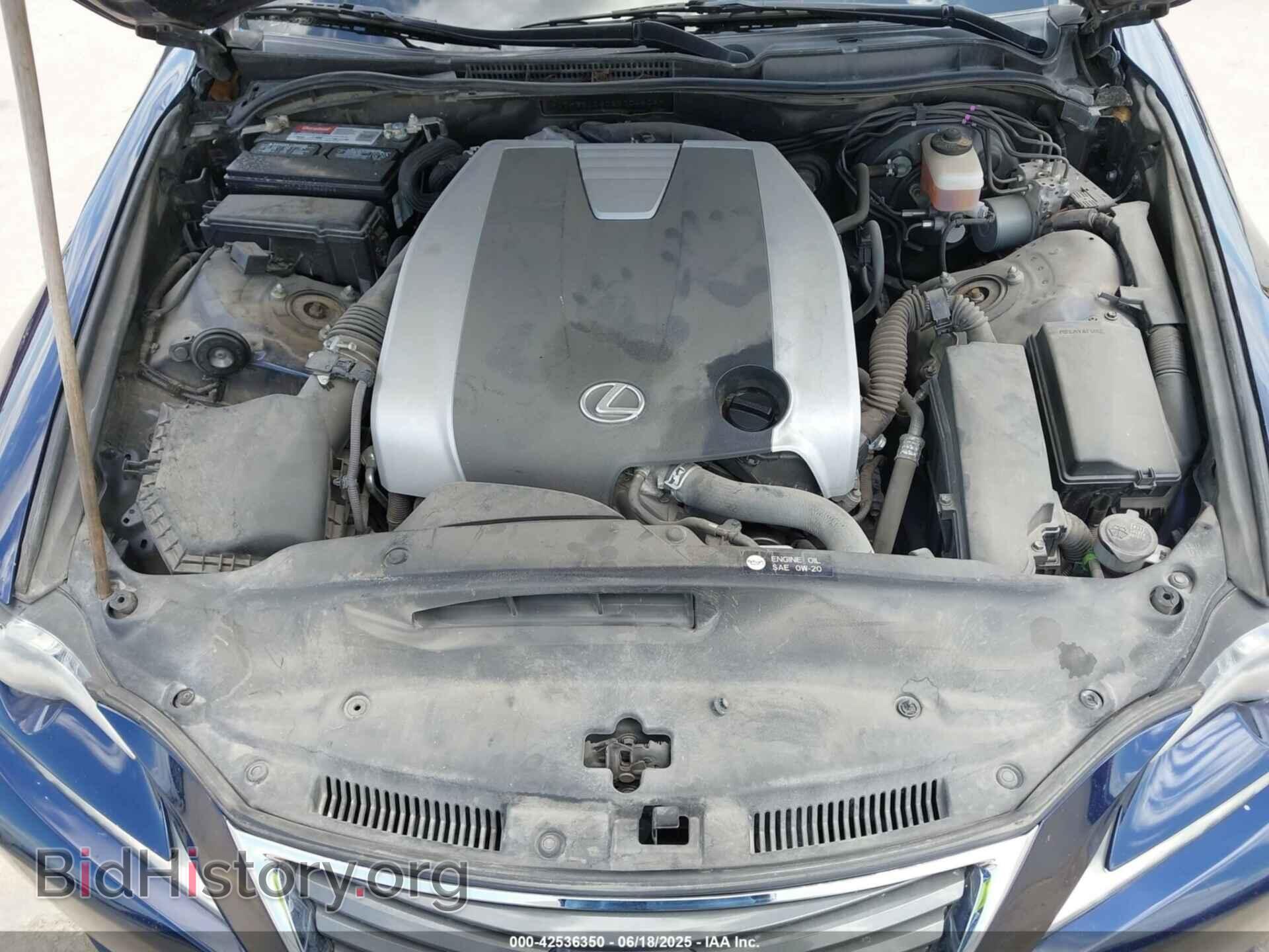 2014 LEXUS IS 350 - VIN: JTHBE1D20E5004506 - Фото 10