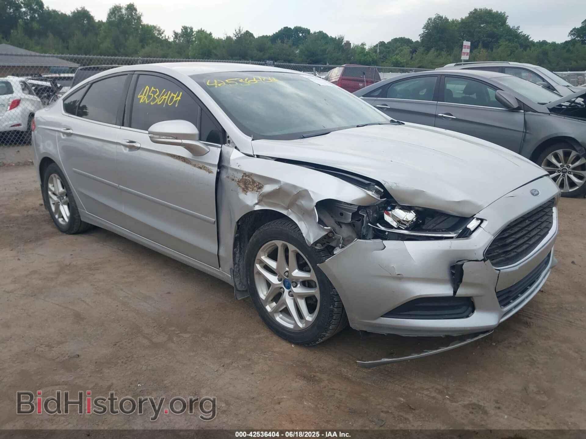 Photo 3FA6P0H78DR111253 - FORD FUSION 2013