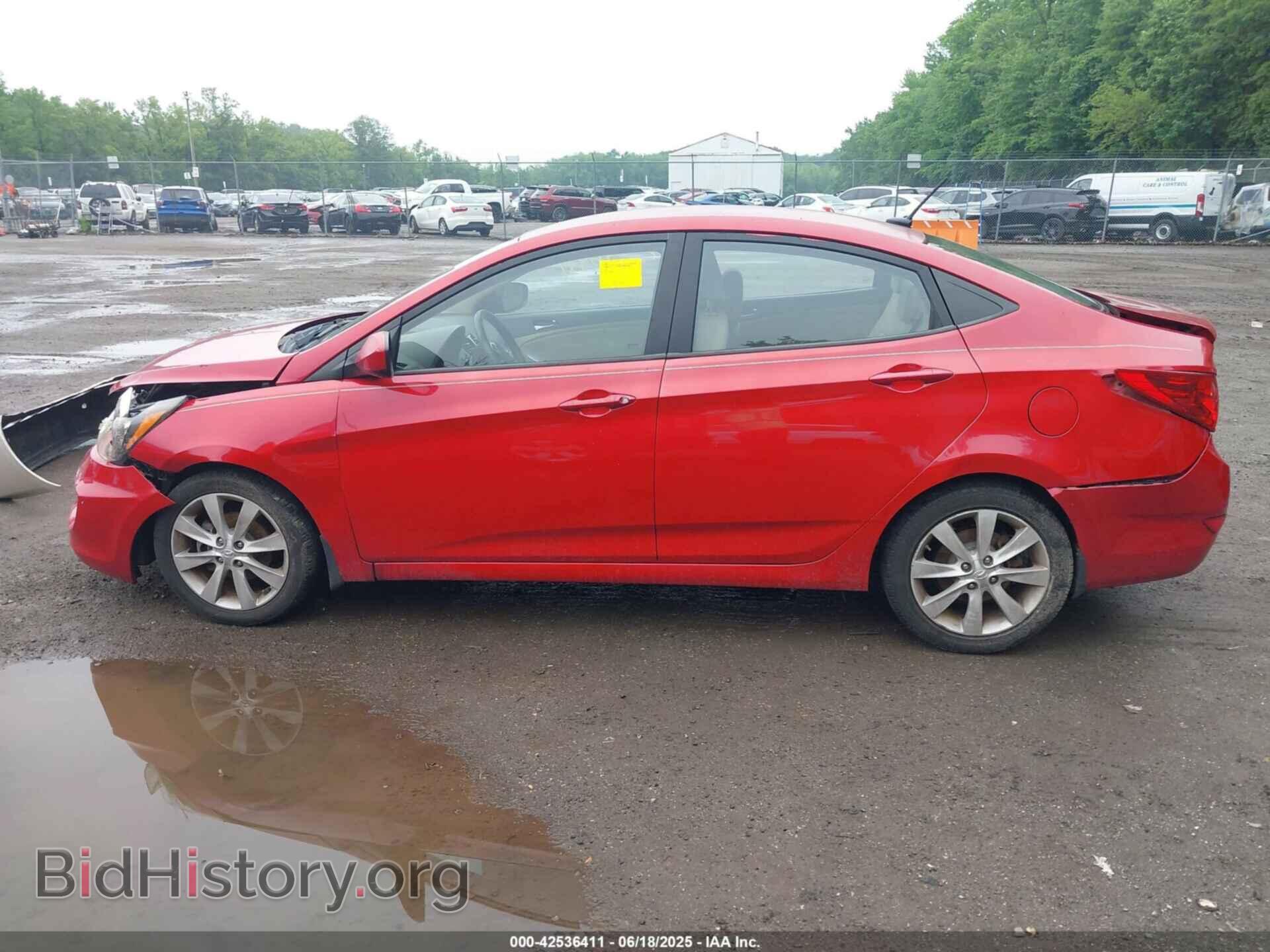 2013 HYUNDAI ACCENT - VIN: KMHCU4AE6DU442004 - Фото 14
