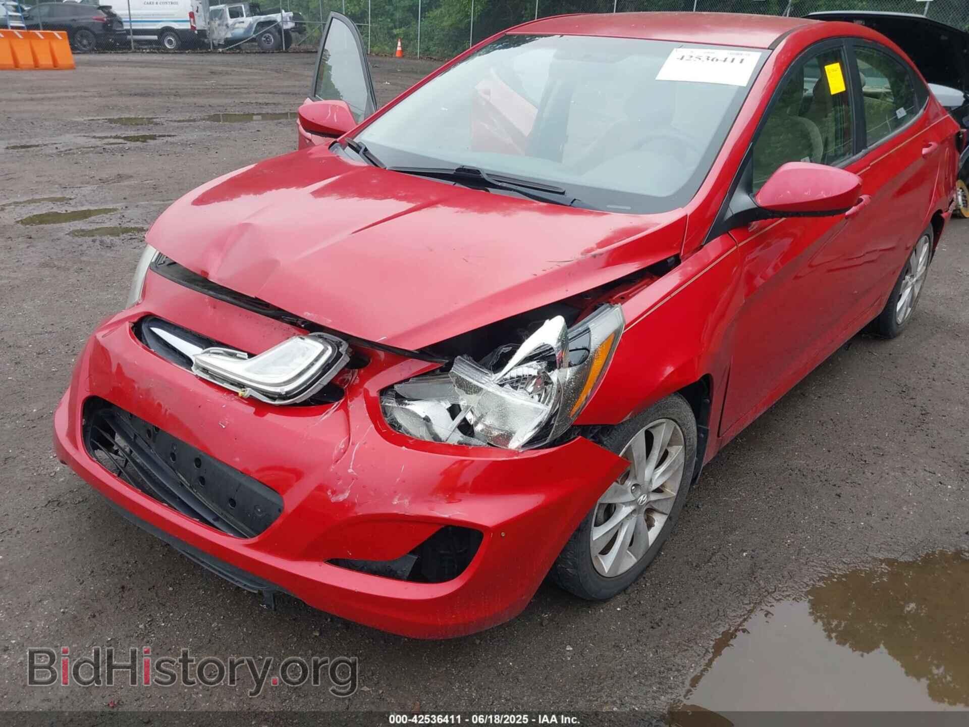 2013 HYUNDAI ACCENT - VIN: KMHCU4AE6DU442004 - Фото 6