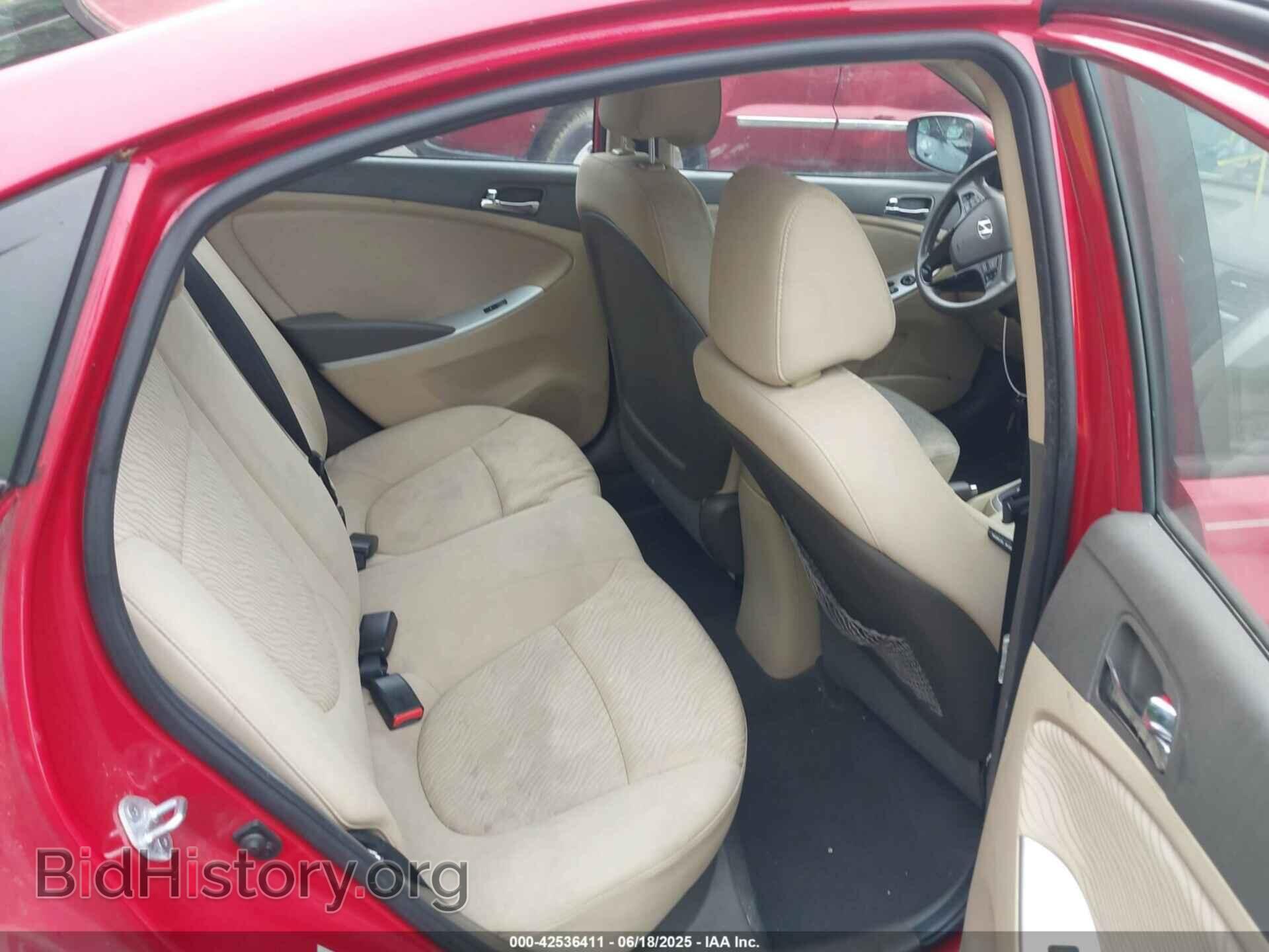 2013 HYUNDAI ACCENT - VIN: KMHCU4AE6DU442004 - Фото 8