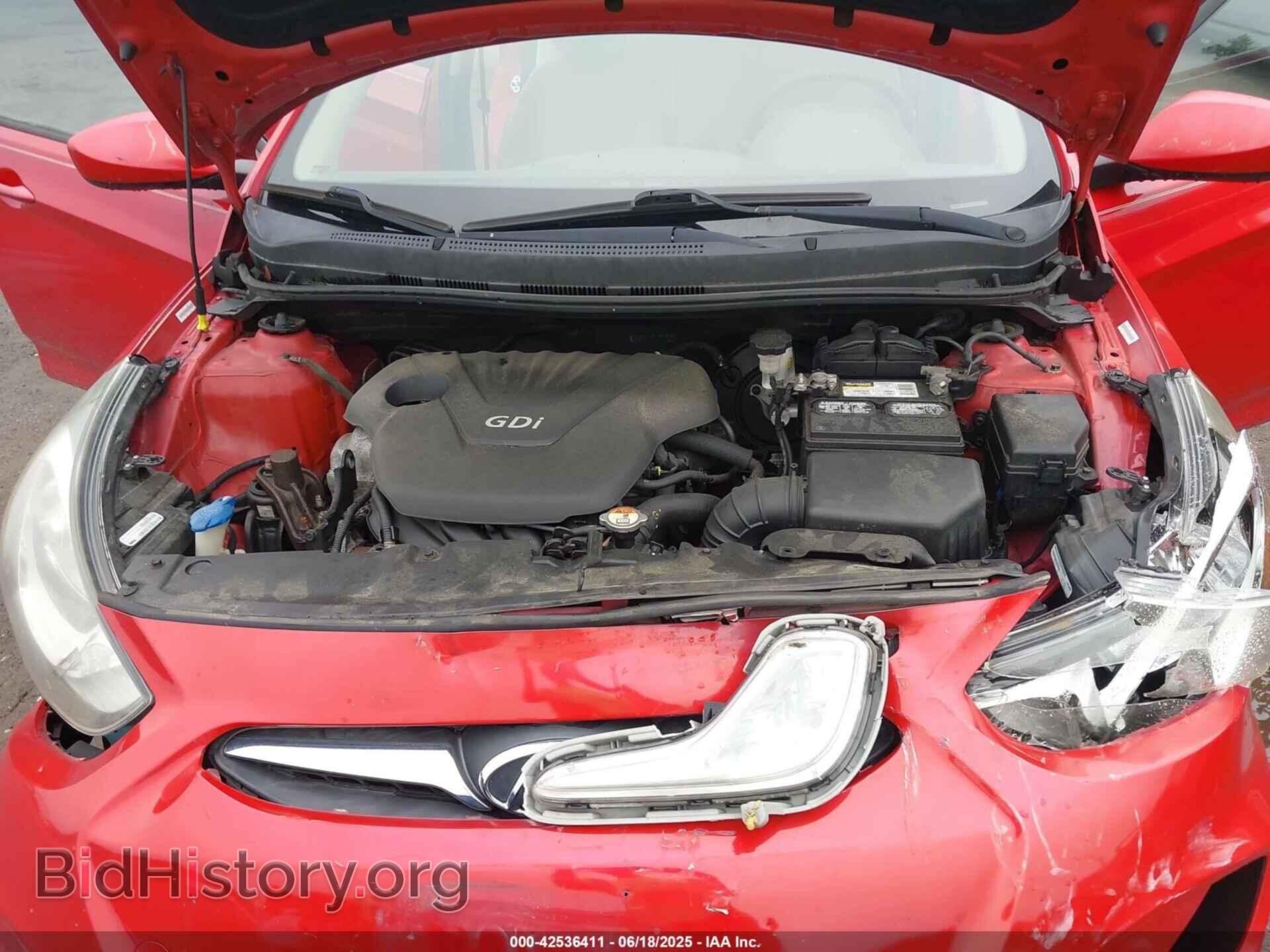 2013 HYUNDAI ACCENT - VIN: KMHCU4AE6DU442004 - Фото 10